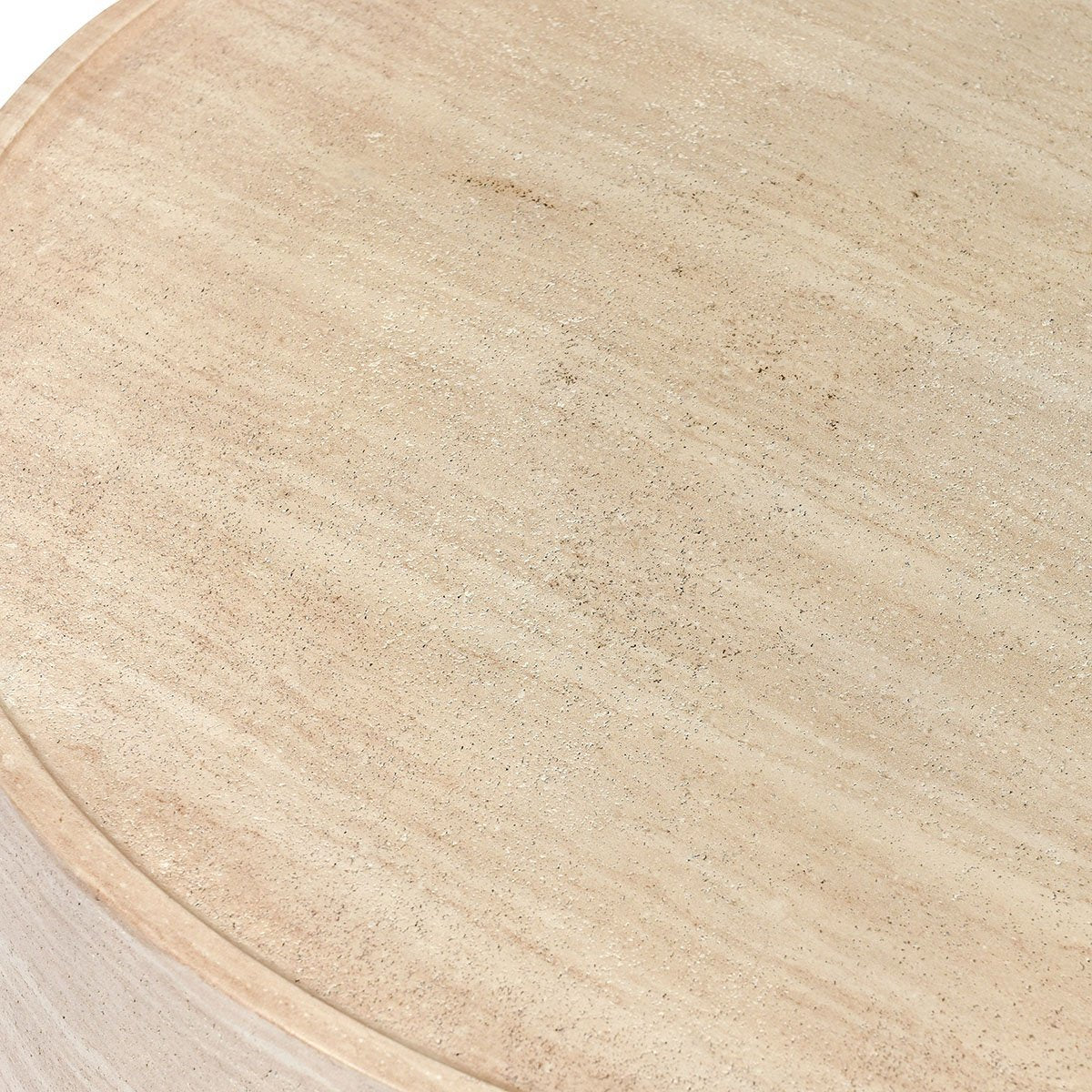 Mckenna Outdoor Coffee Table - Beige - Travertine