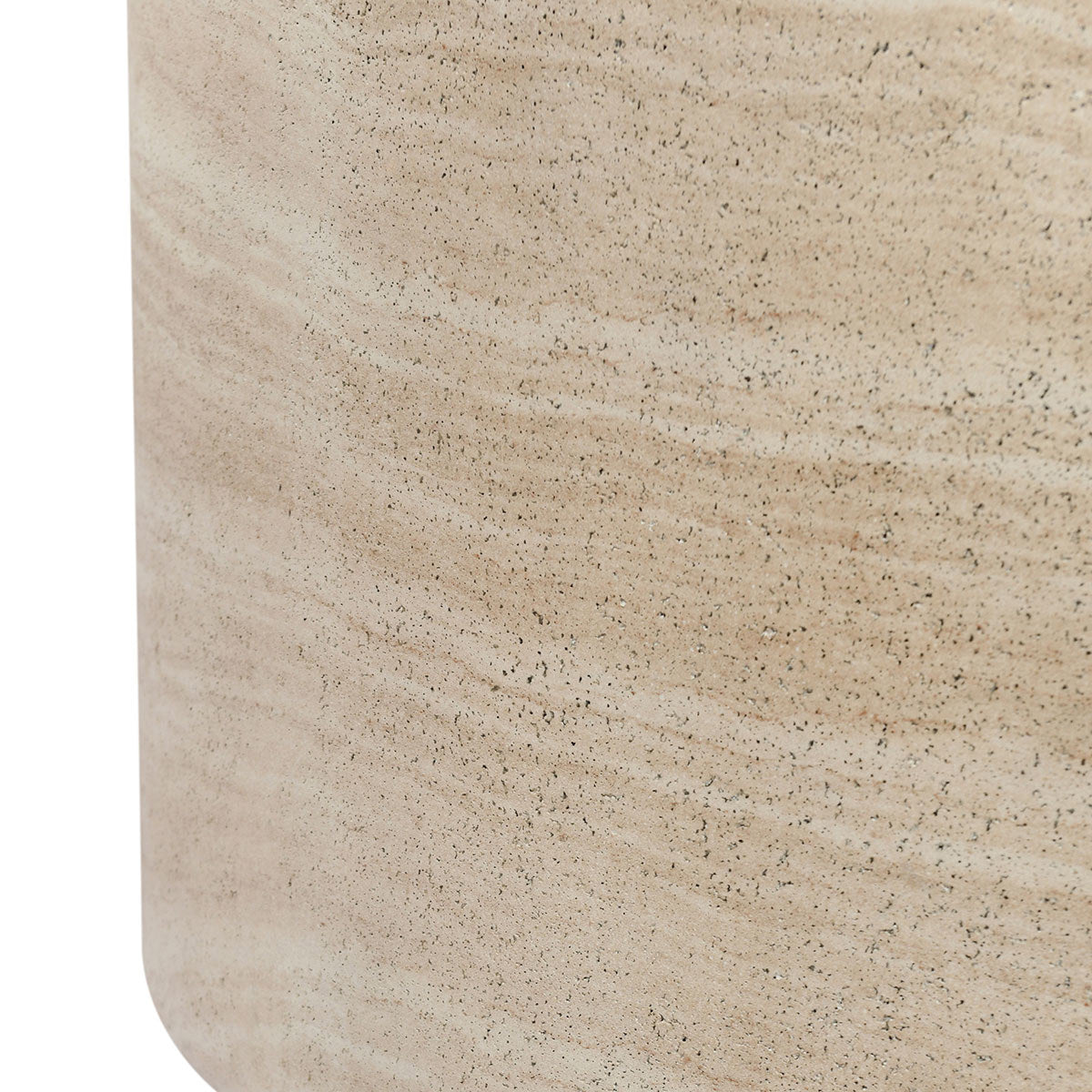 Mckenna Outdoor Coffee Table - Beige - Travertine