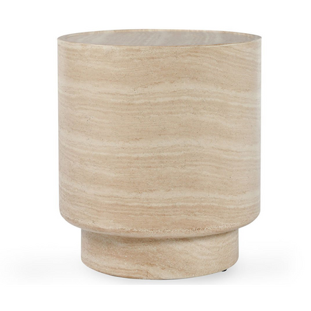 Mckenna Outdoor Round End Table
