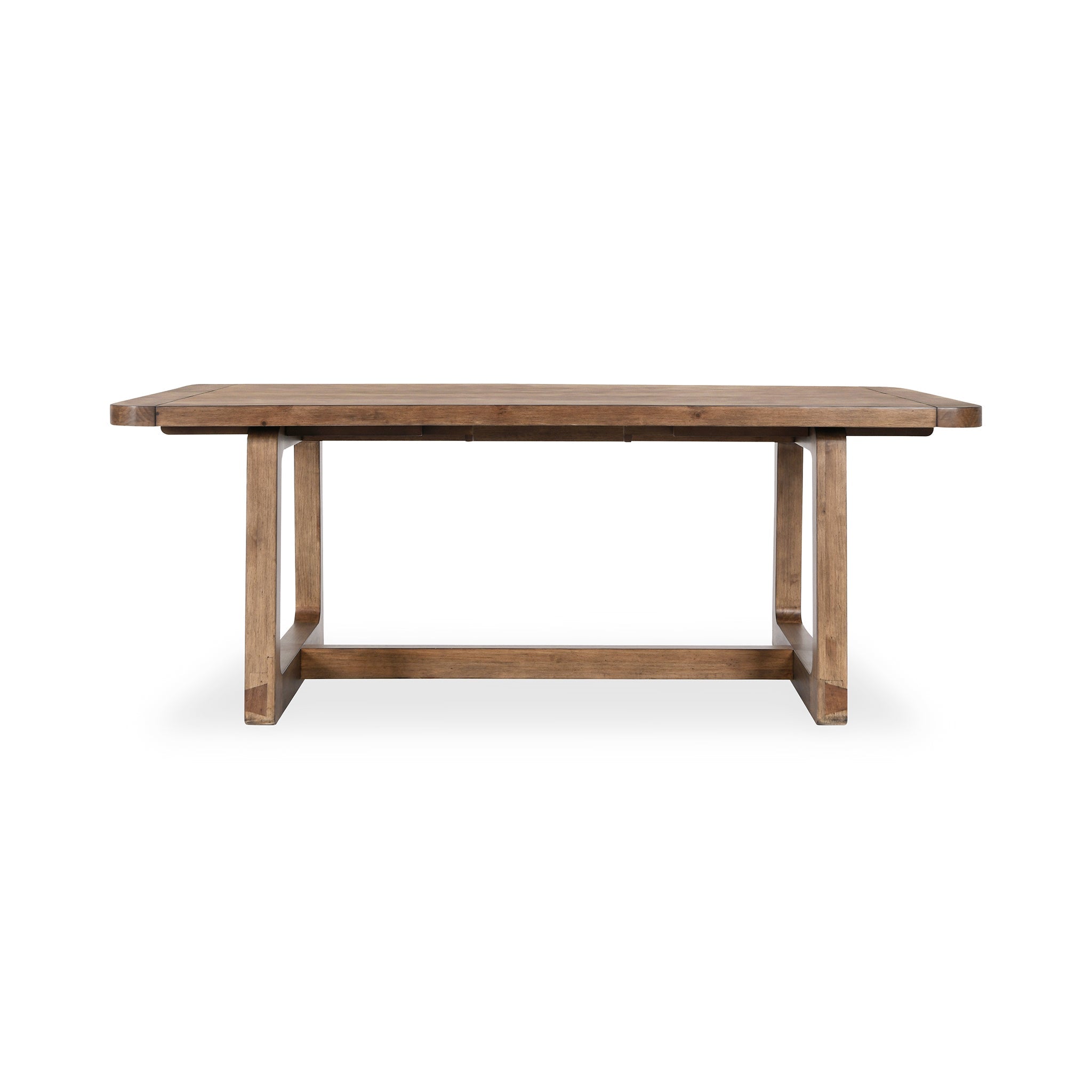 Lyra 86"-110" Extendable Dining Table - Smoke Brown