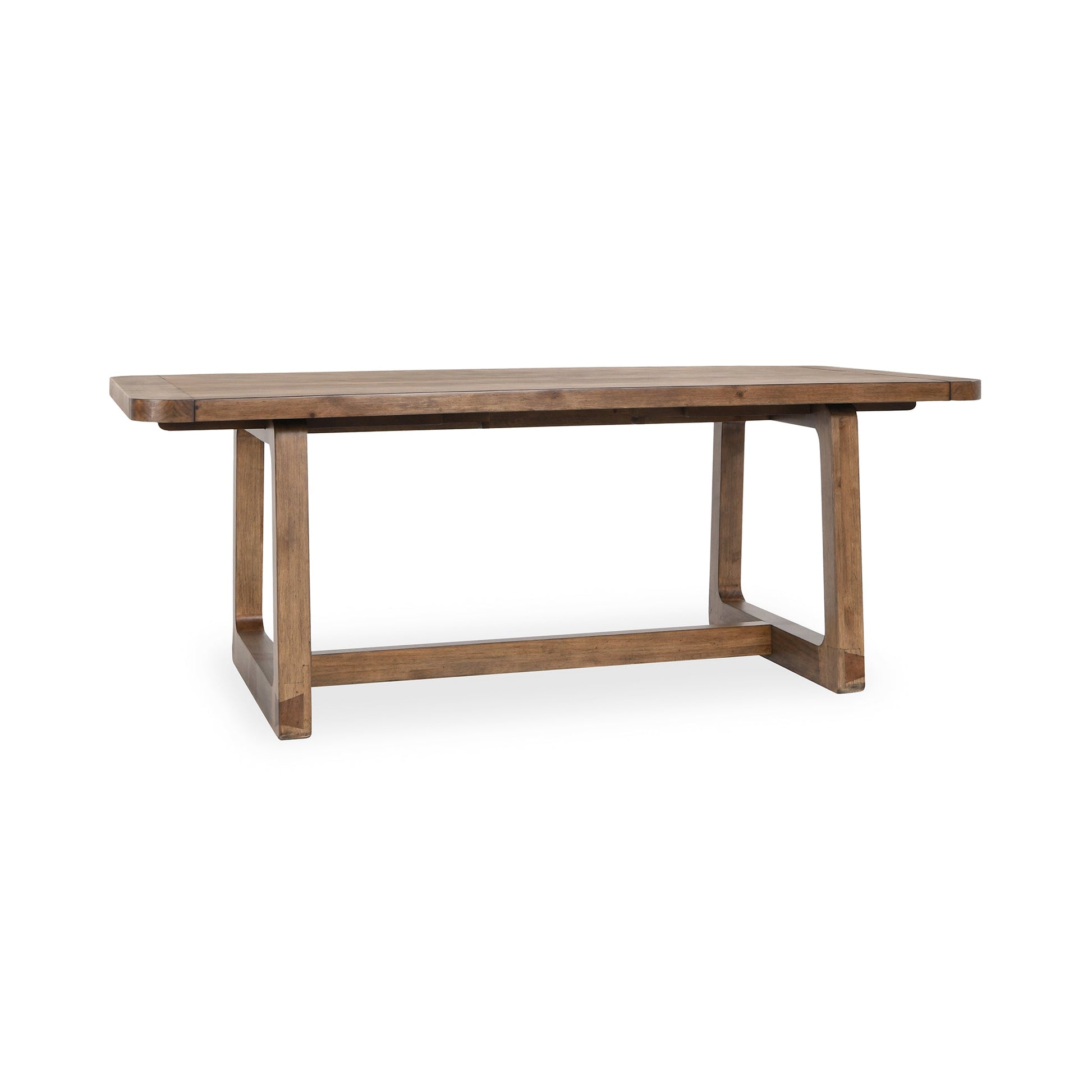 Lyra 86"-110" Extendable Dining Table - Smoke Brown