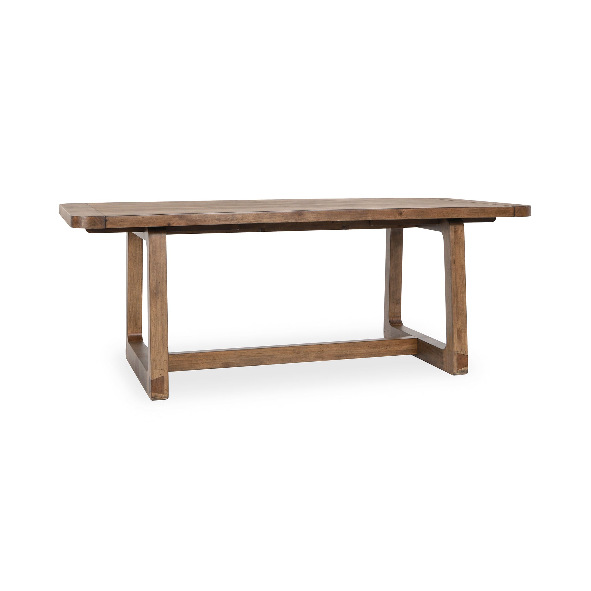 Lyra 86"-110" Extendable Dining Table - Smoke Brown