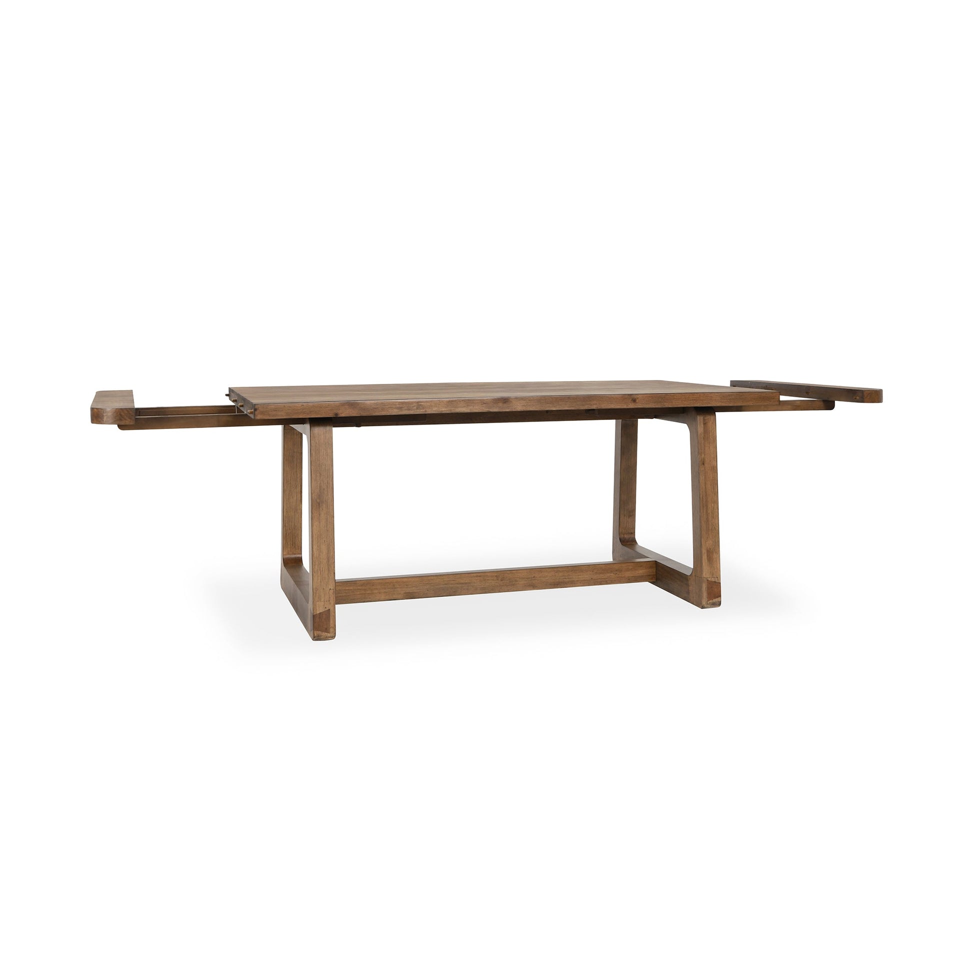 Lyra 86"-110" Extendable Dining Table - Smoke Brown