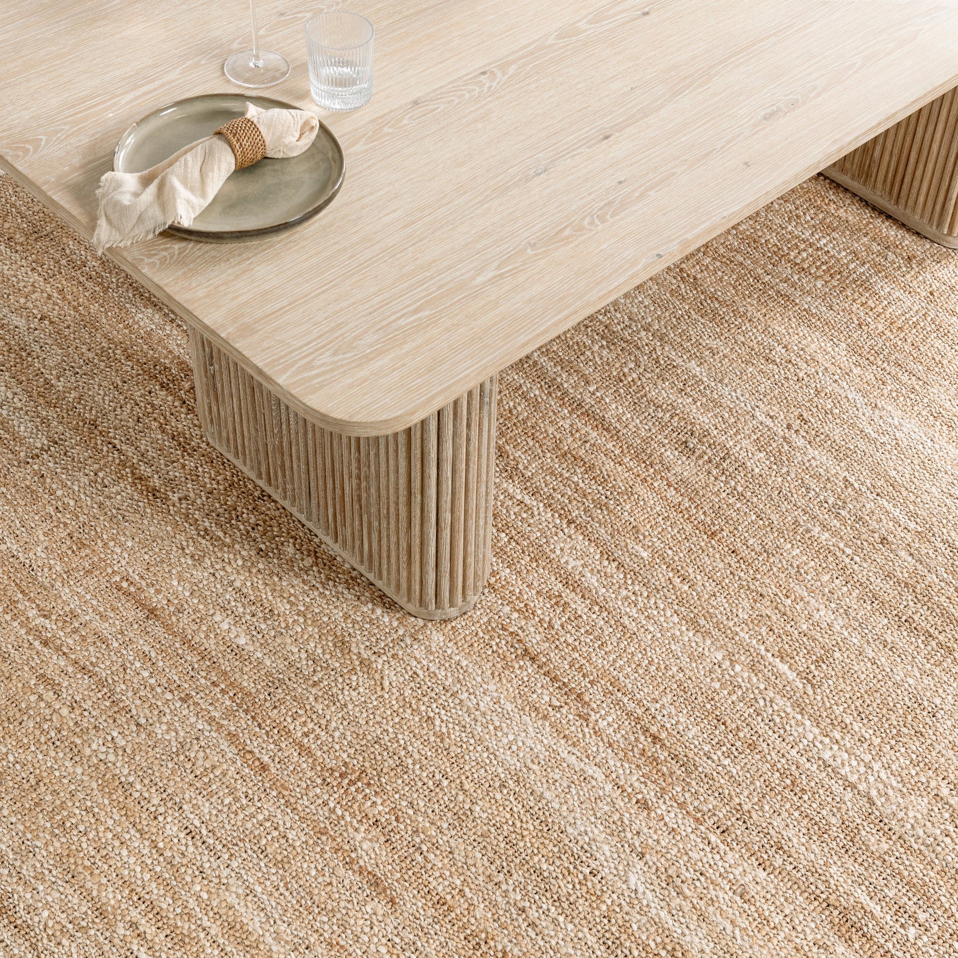 Vander Dining Table - Cream Washed