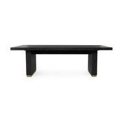 Lynx Dining Table - Carbon Black