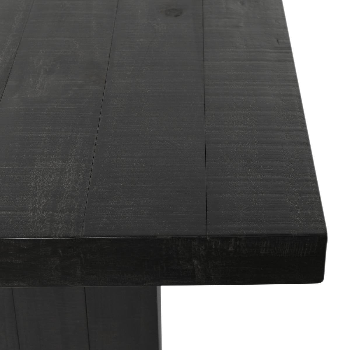 Lynx Dining Table - Carbon Black