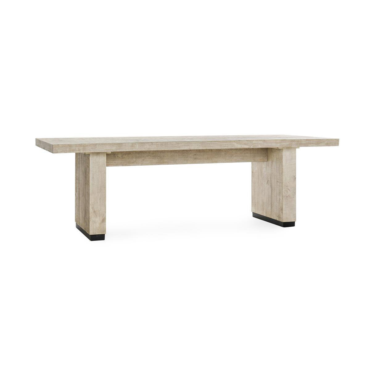 Lynx Dining Table - Antique White