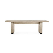 Lynx Dining Table - Antique White
