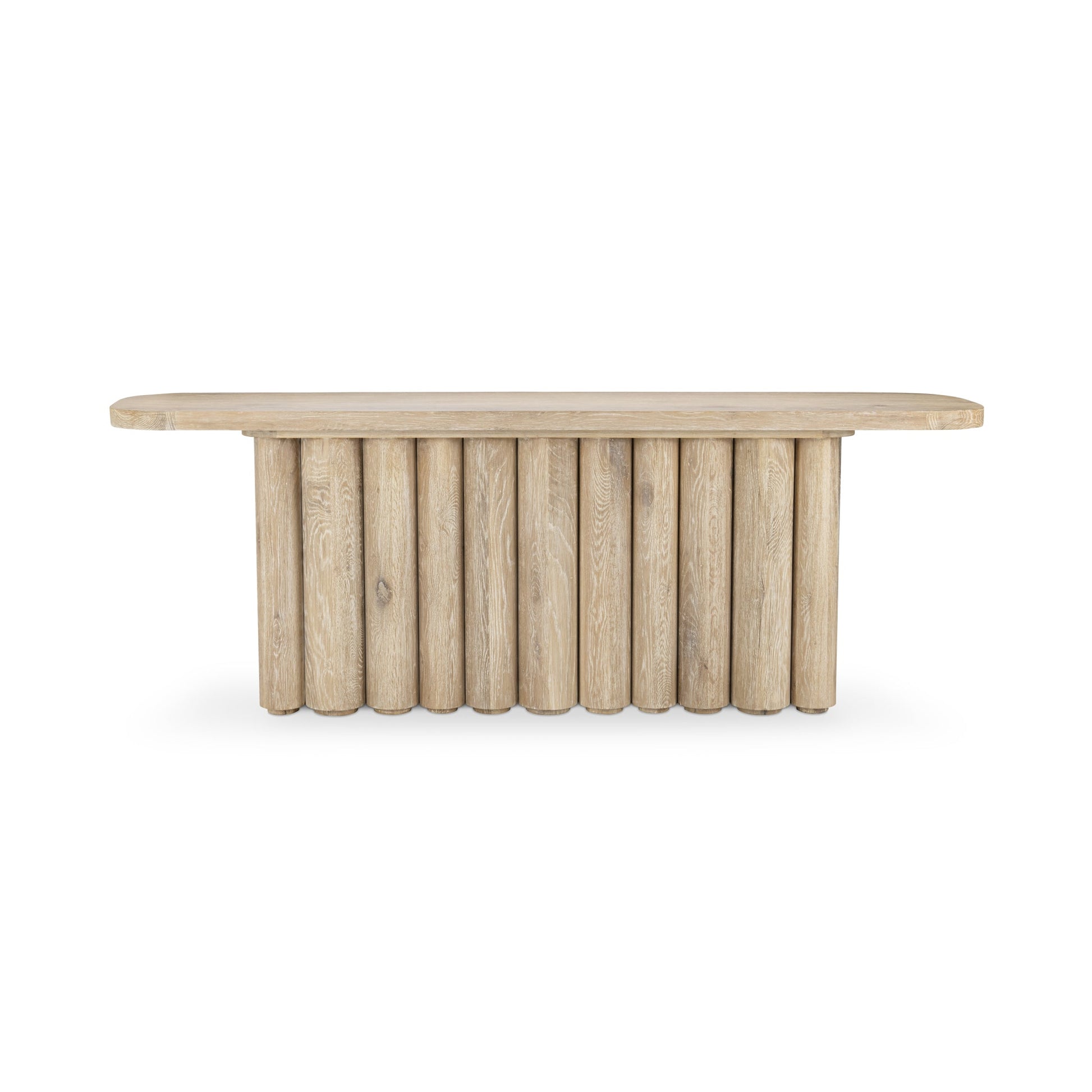 Tiber Console Table - Cream Washed