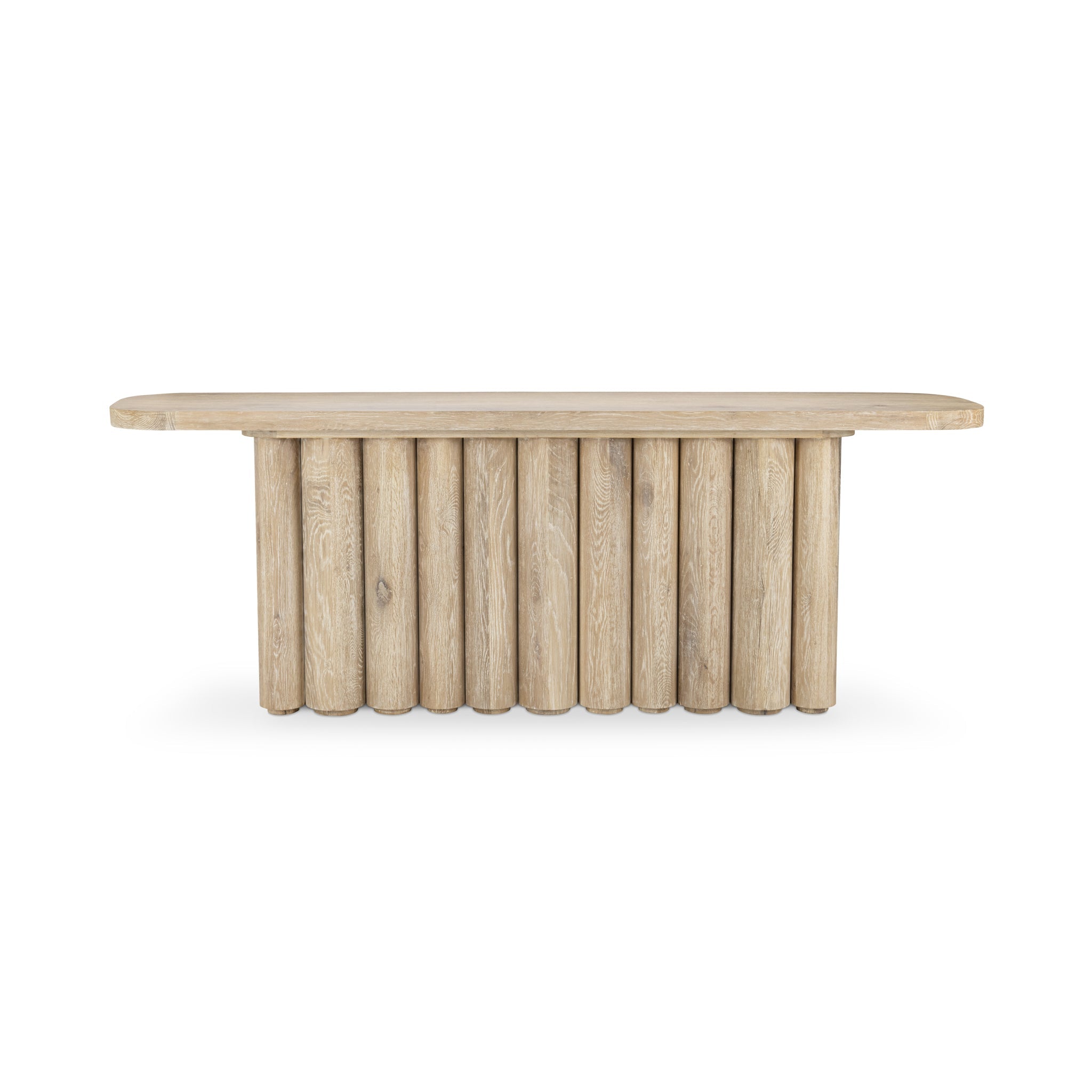 Tiber Console Table - Cream Washed