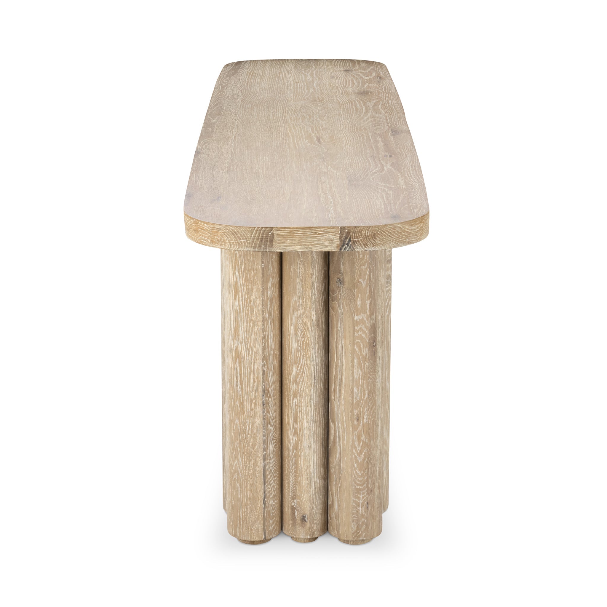 Tiber Console Table - Cream Washed