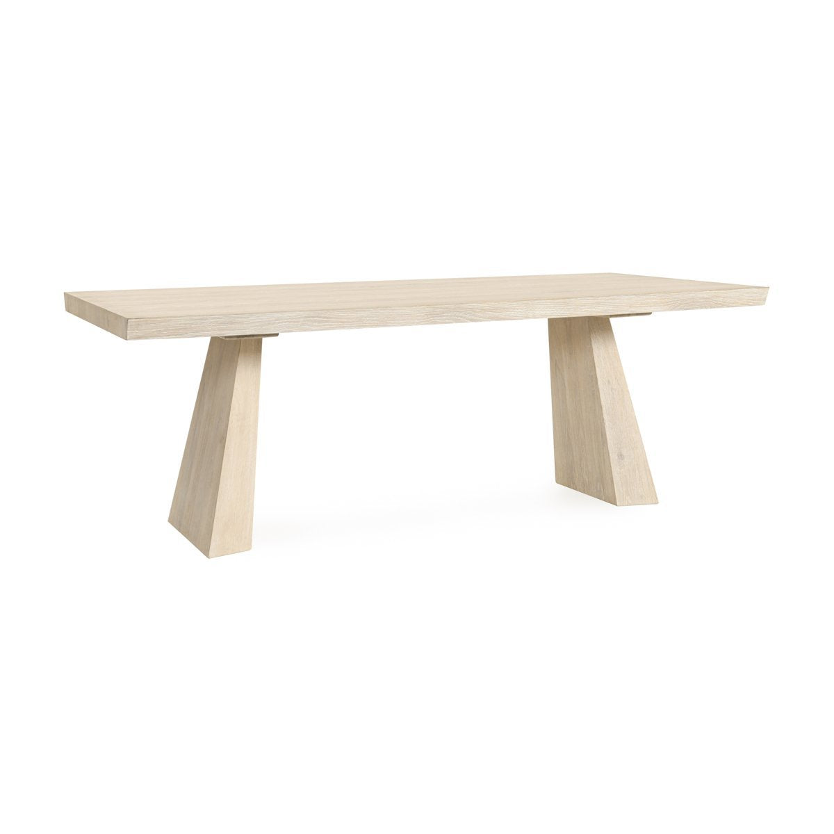 Sanford Dining Table - Cream Washed