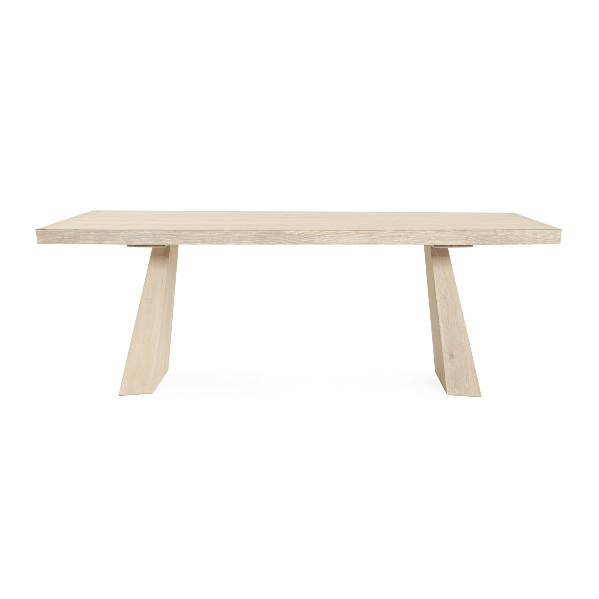 Sanford Dining Table - Cream Washed