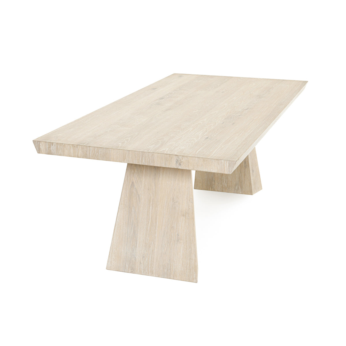 Sanford Dining Table - Cream Washed