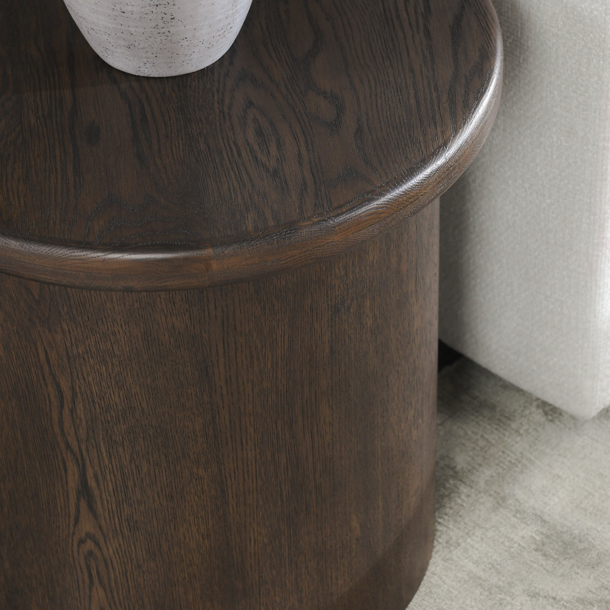 Runa Oak Veneer 22" End Table