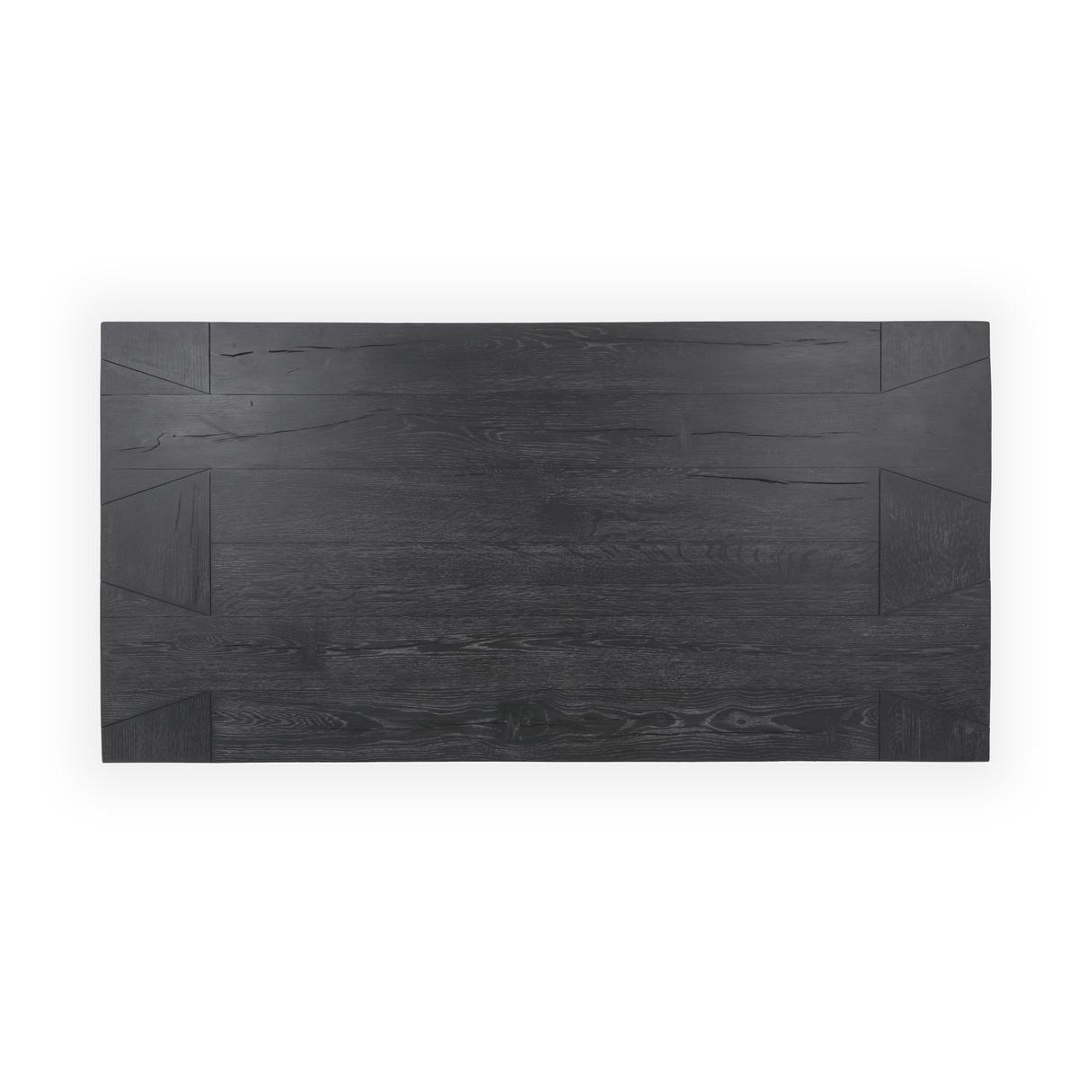Bristol Solid Wood Rectangle Coffee Table - Black