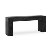 Bristol Solid Wood Rectangle Console Table - Black