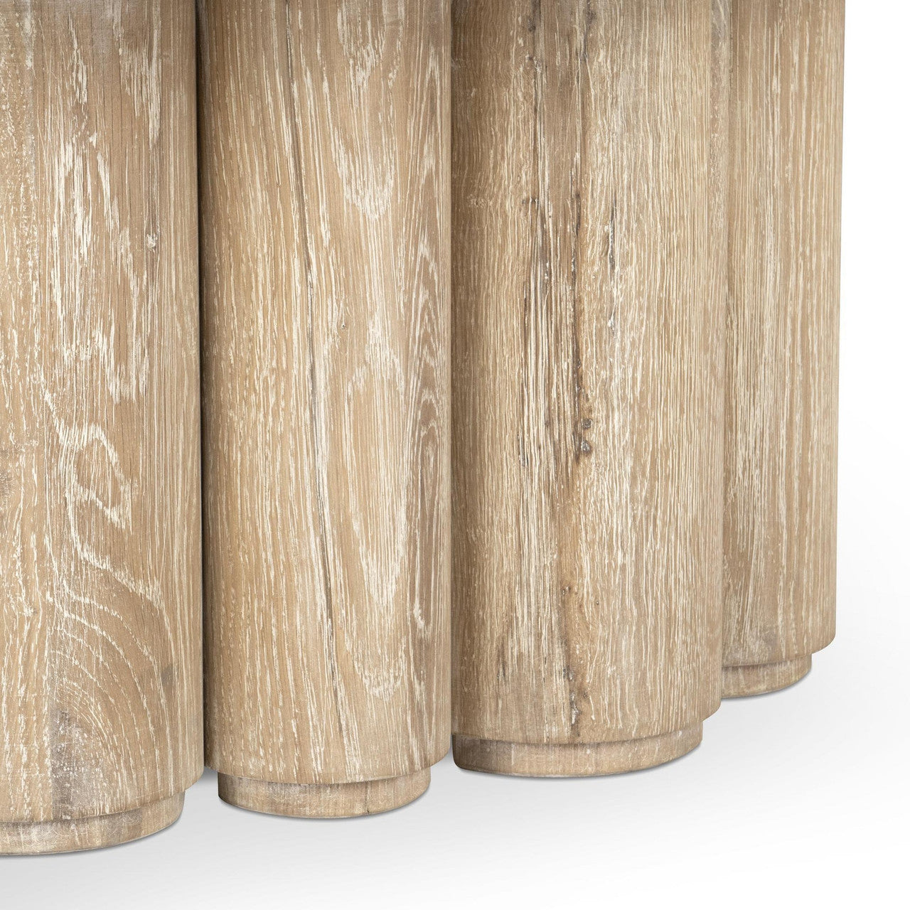 Tiber Solid Wood Round Coffee Table - 51031714