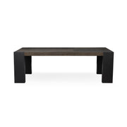 Deaven Dining Table - Toasted Brown