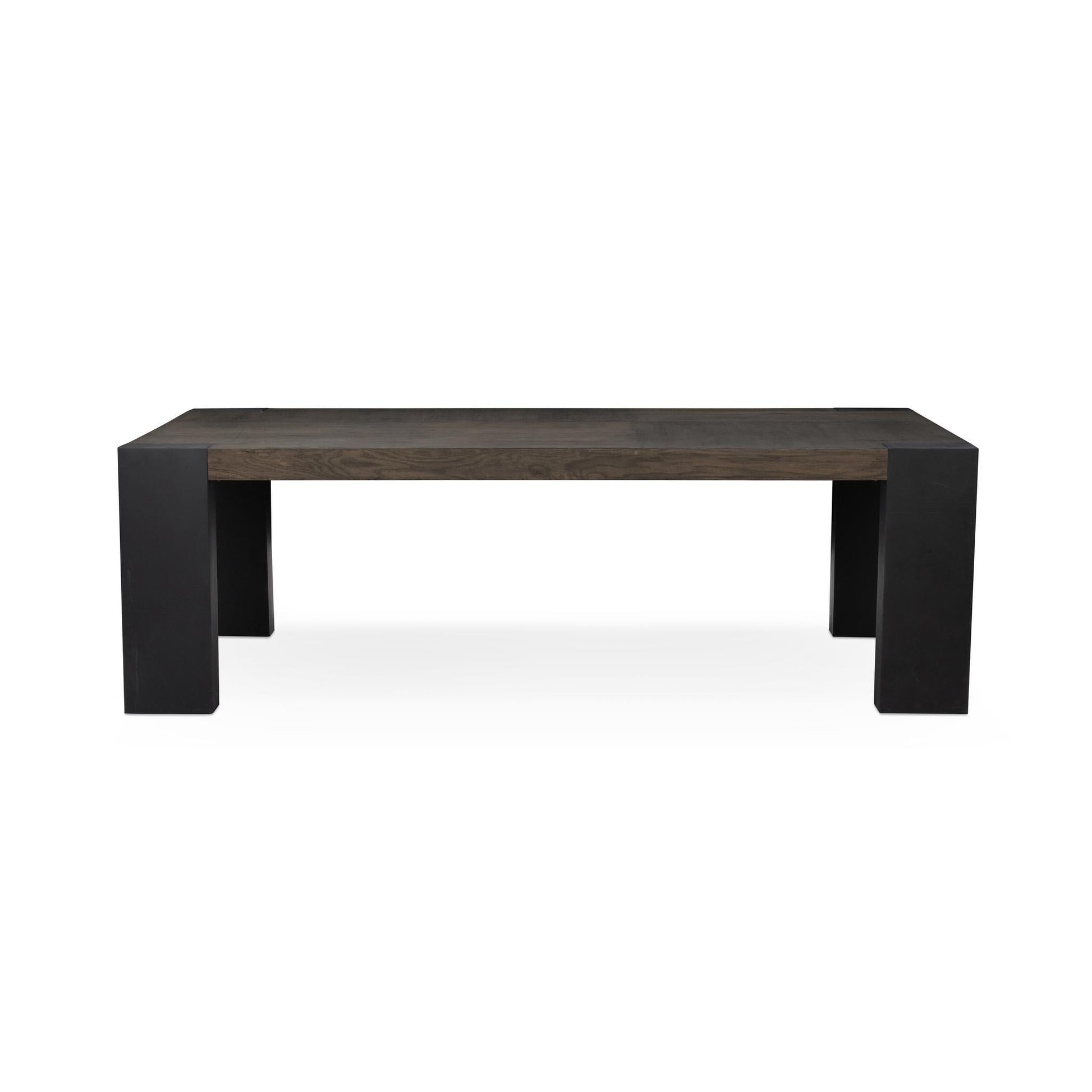 Deaven Dining Table - Toasted Brown