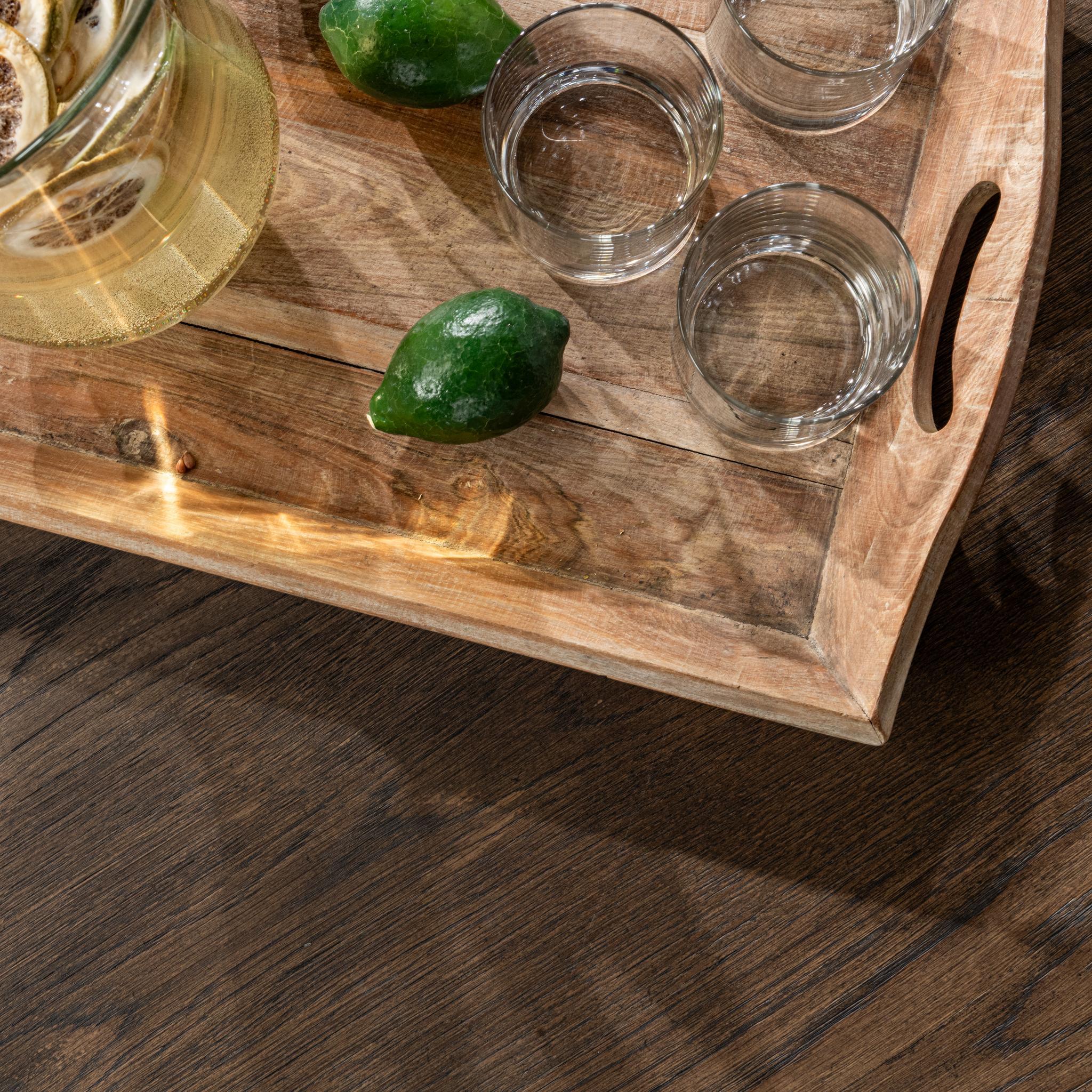 Deaven Dining Table - Toasted Brown