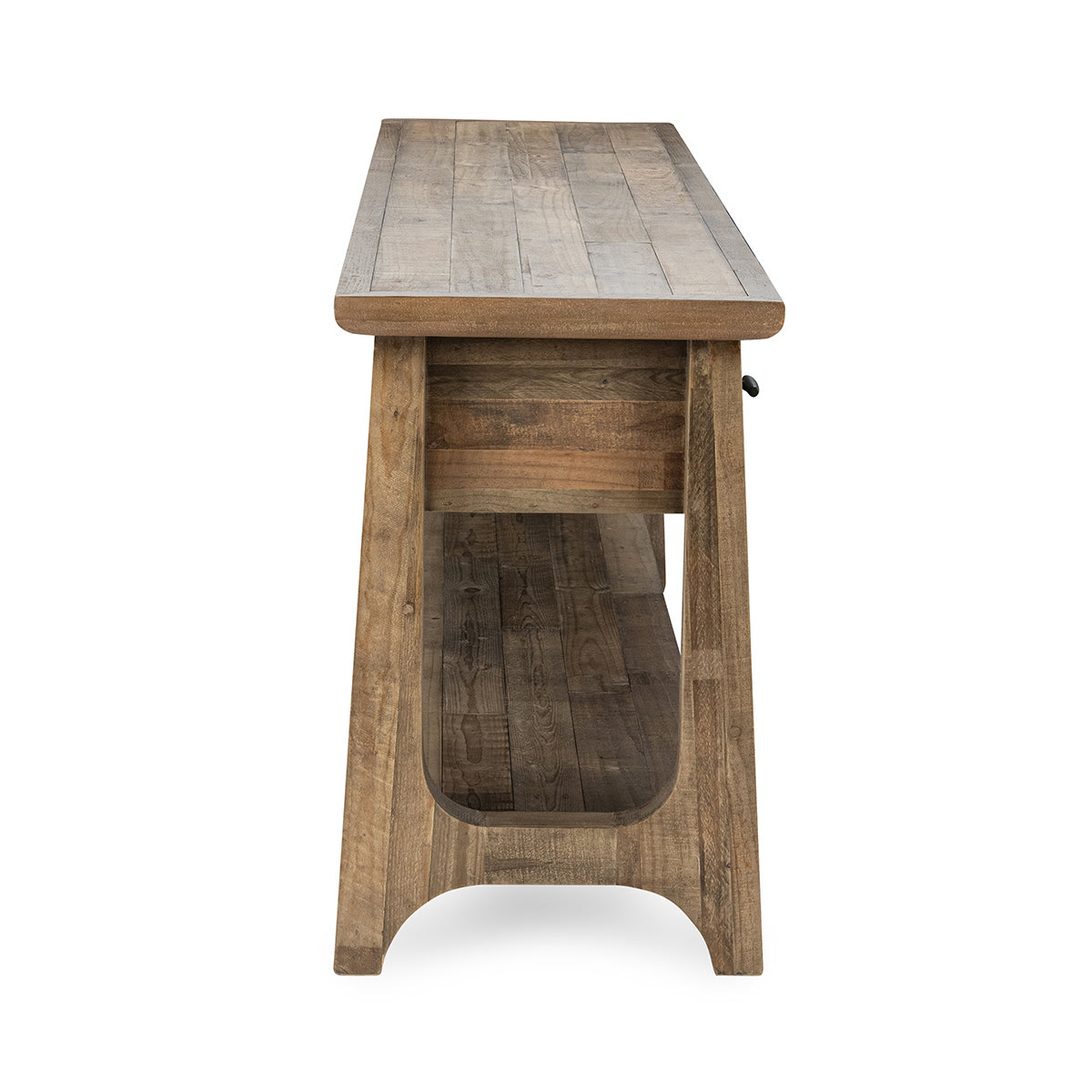 Talladega 5 Drawer Console Table - Natural Pine