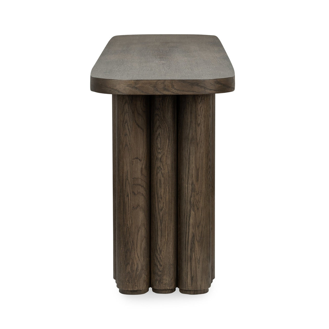 Tiber Solid Wood Rectangle Console Table