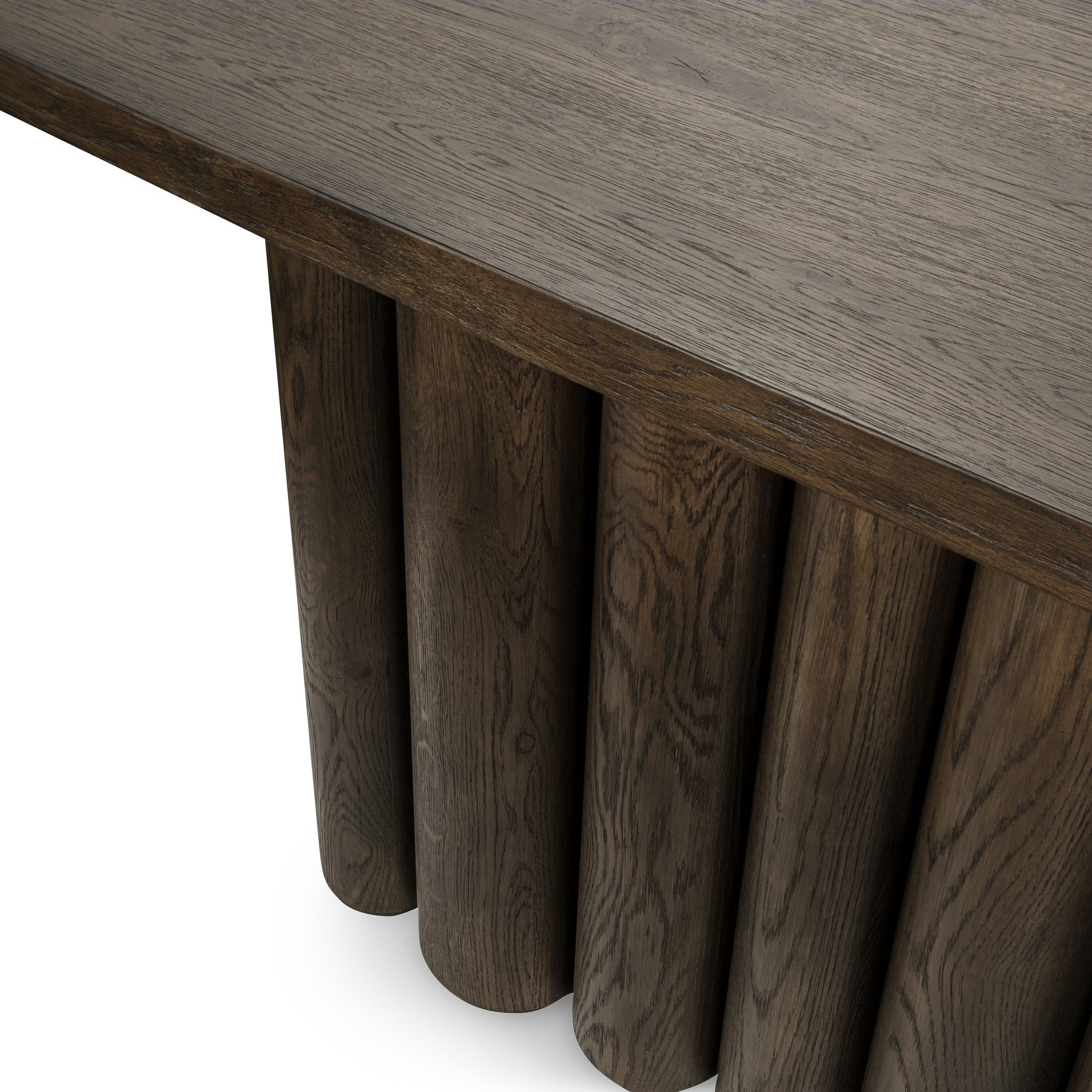 Tiber Console Table - Cream Washed