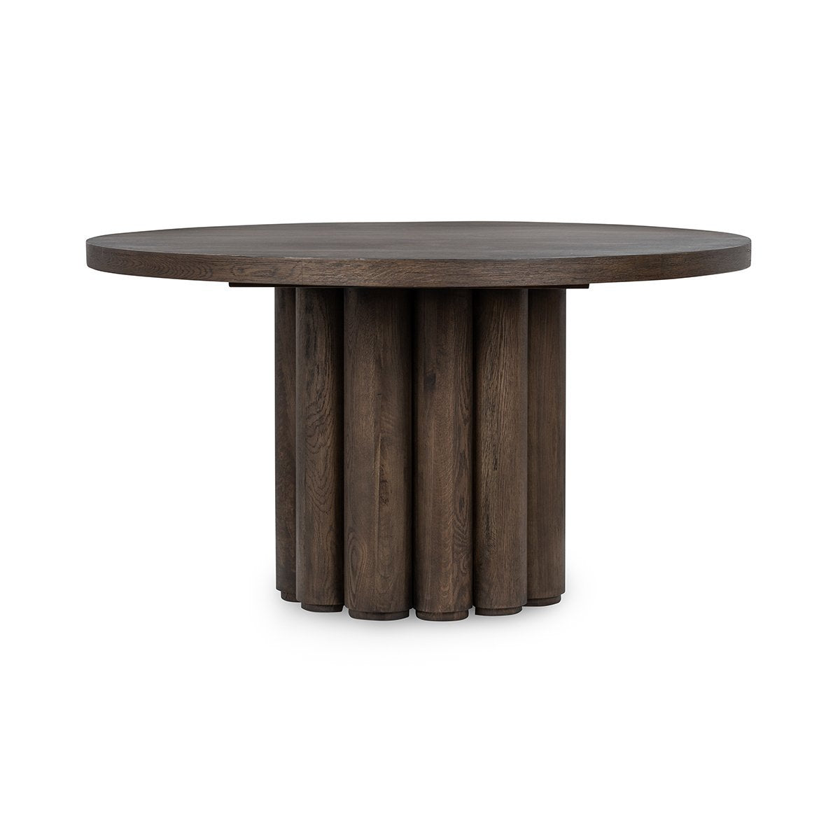 Tiber Dining Table - Toasted Brown - 55