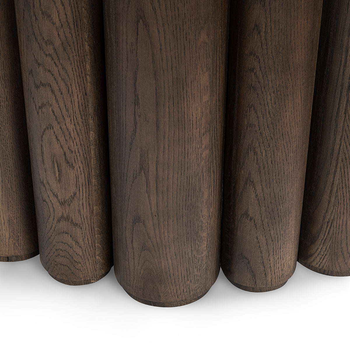 Tiber Dining Table - Toasted Brown - 55