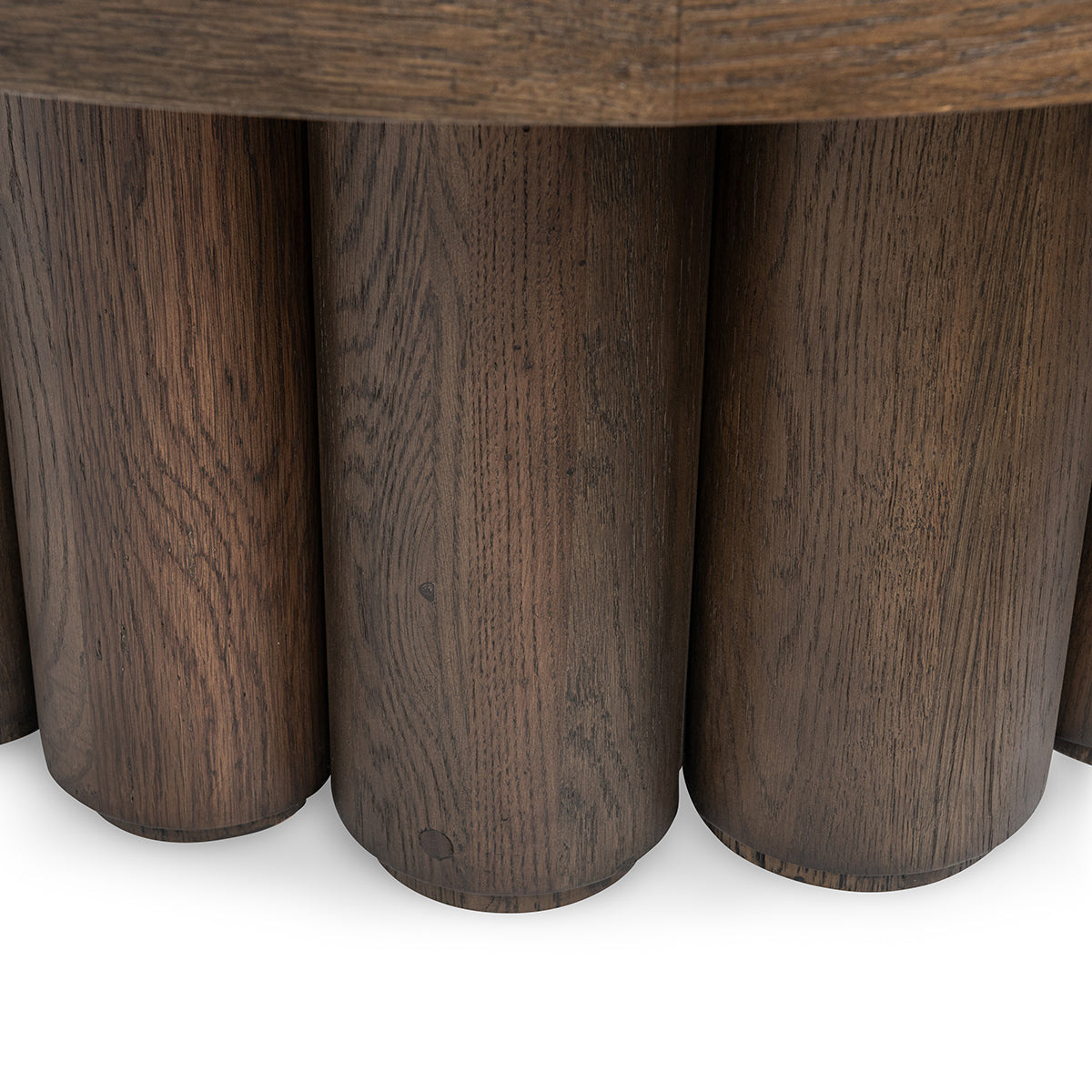 Tiber Solid Wood Round Coffee Table - 51031736