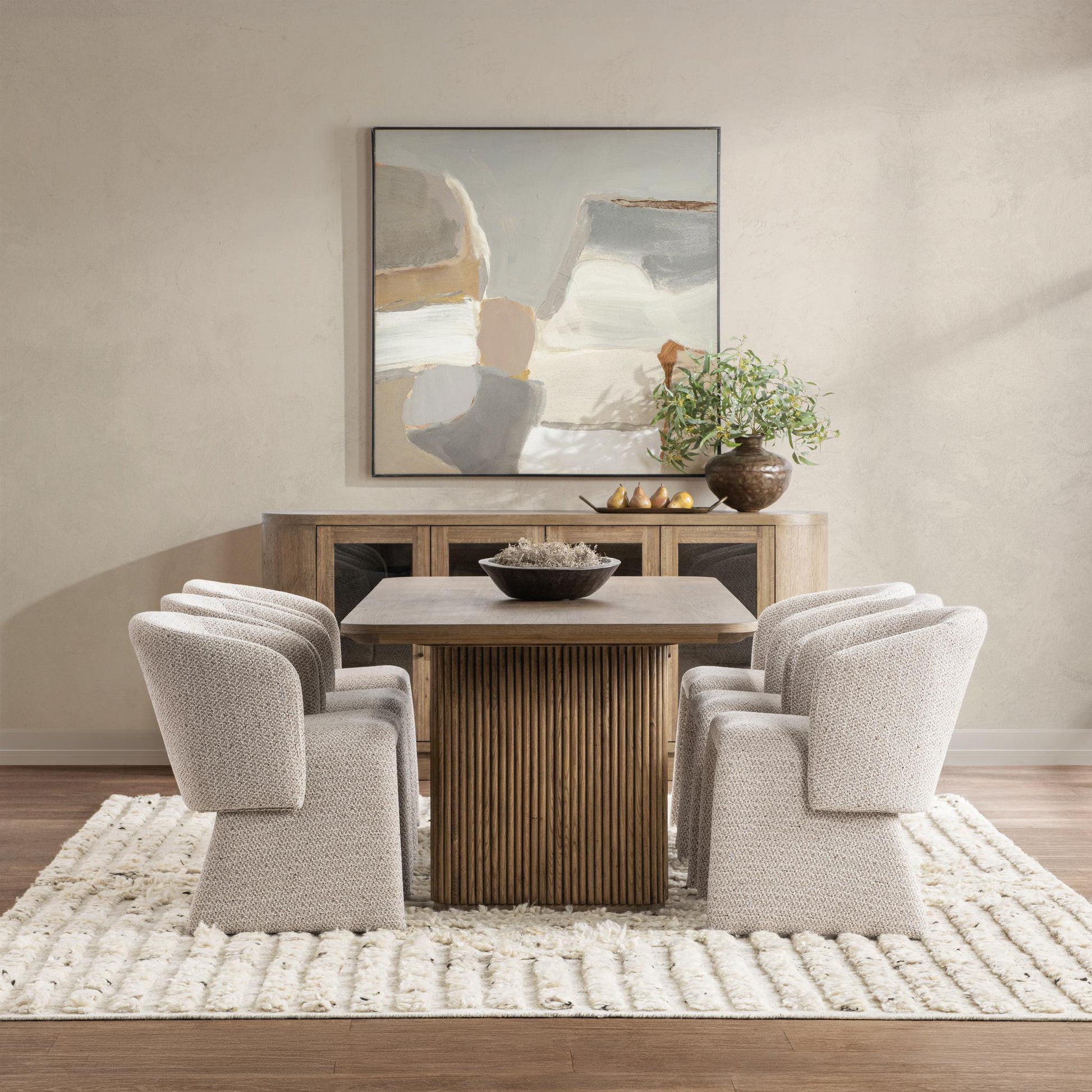 Vander Dining Table - Tawny Brown