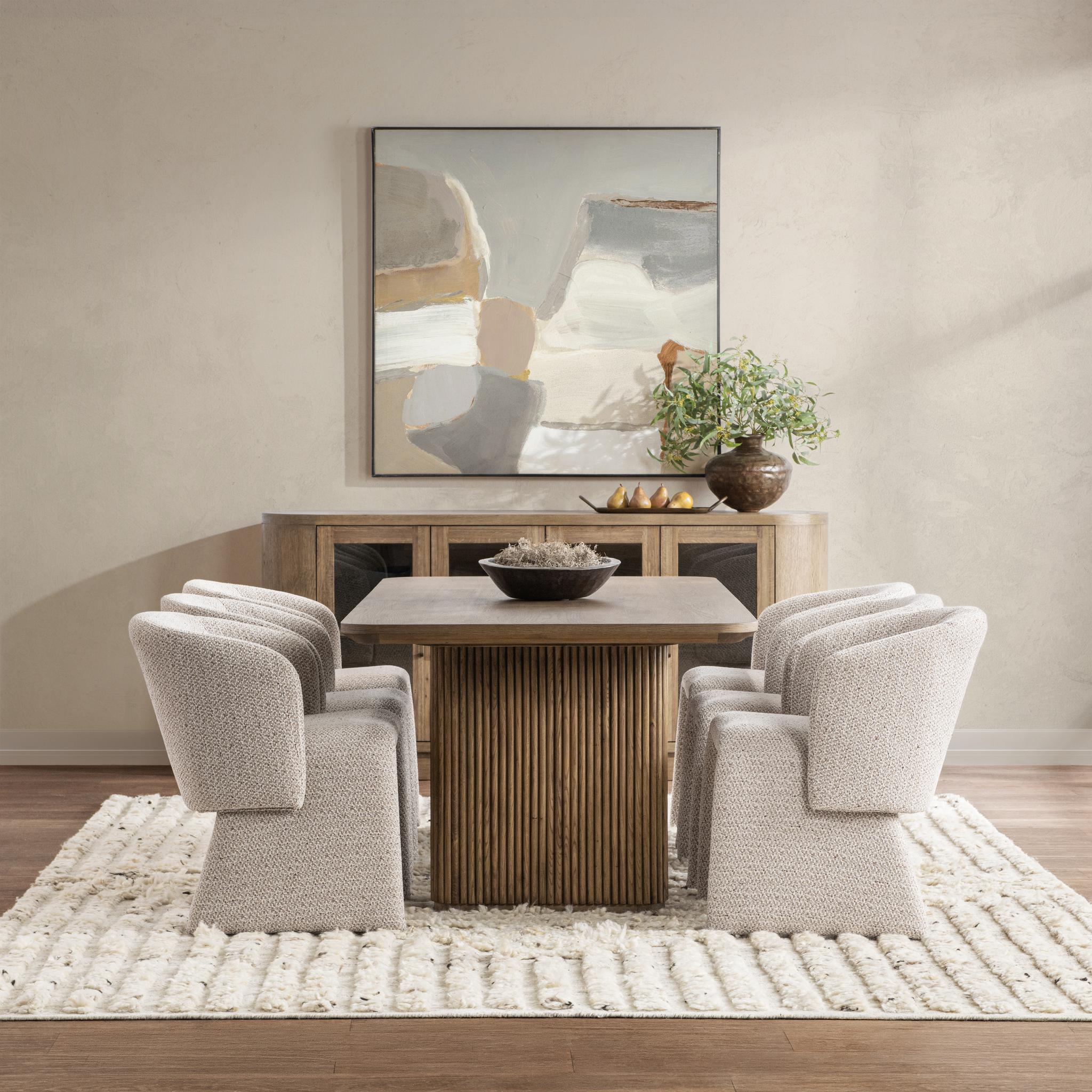 Vander Dining Table - Tawny Brown