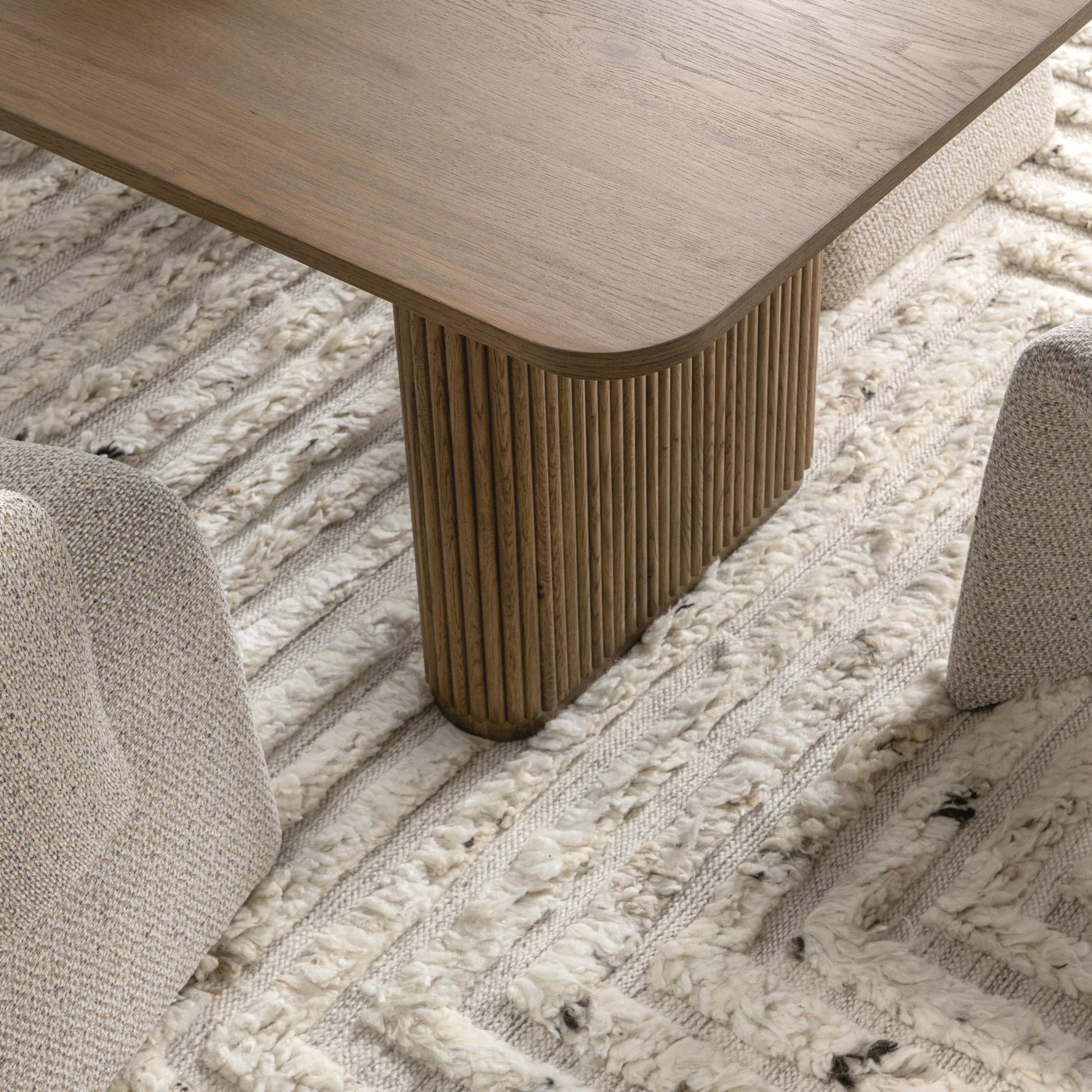 Vander Dining Table - Tawny Brown