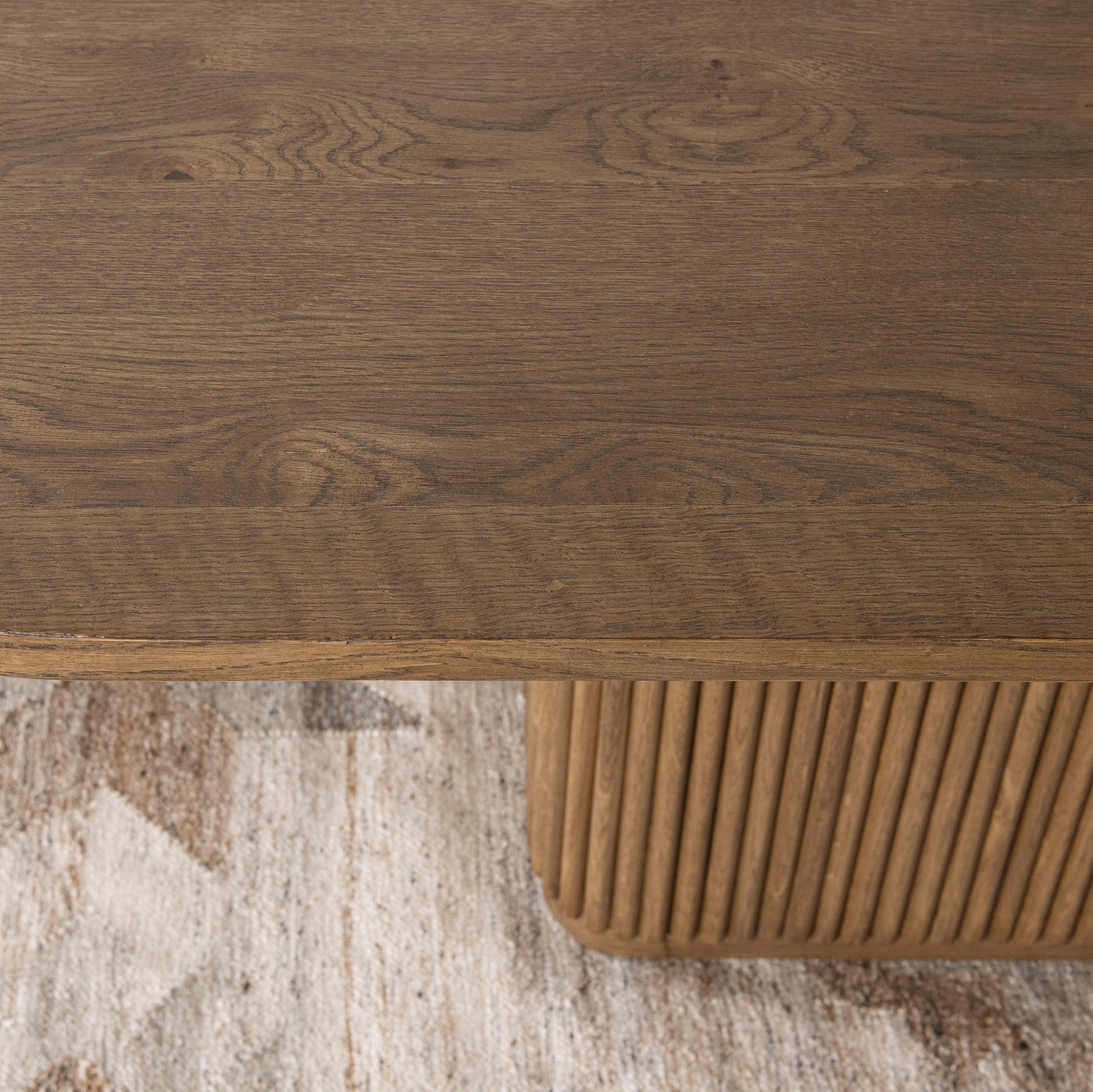 Vander Dining Table - Tawny Brown