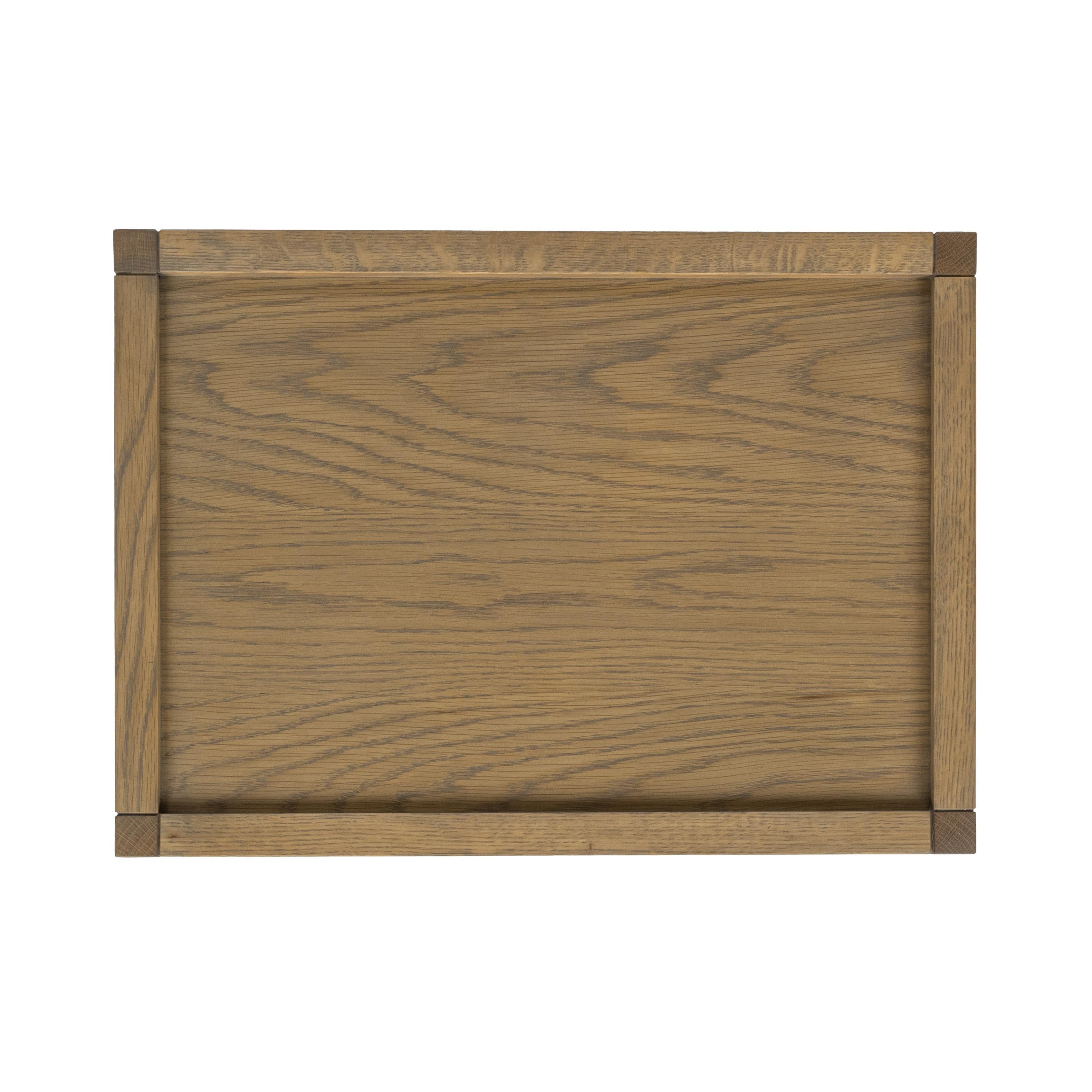 Devin Nesting Accent Tables - Khaki Mist - Latte Brown