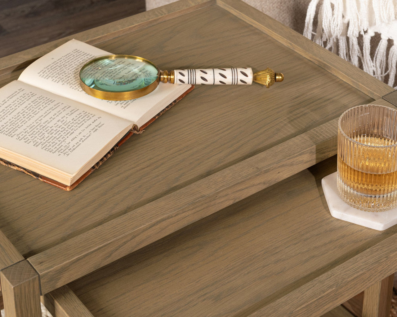 Devin Solid Wood Nesting Accent Tables - 51031751