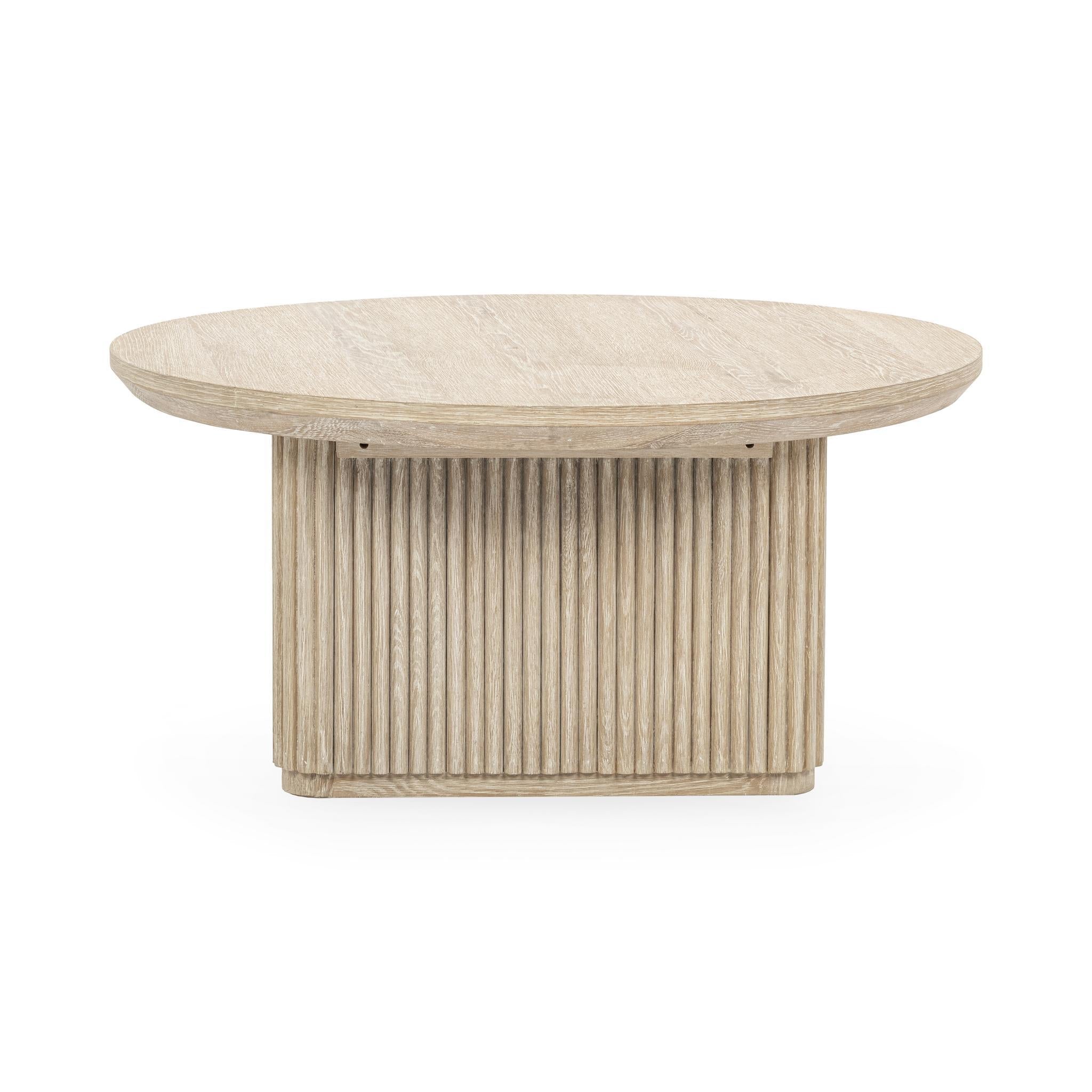 Vander Coffee Table - Cream Washed