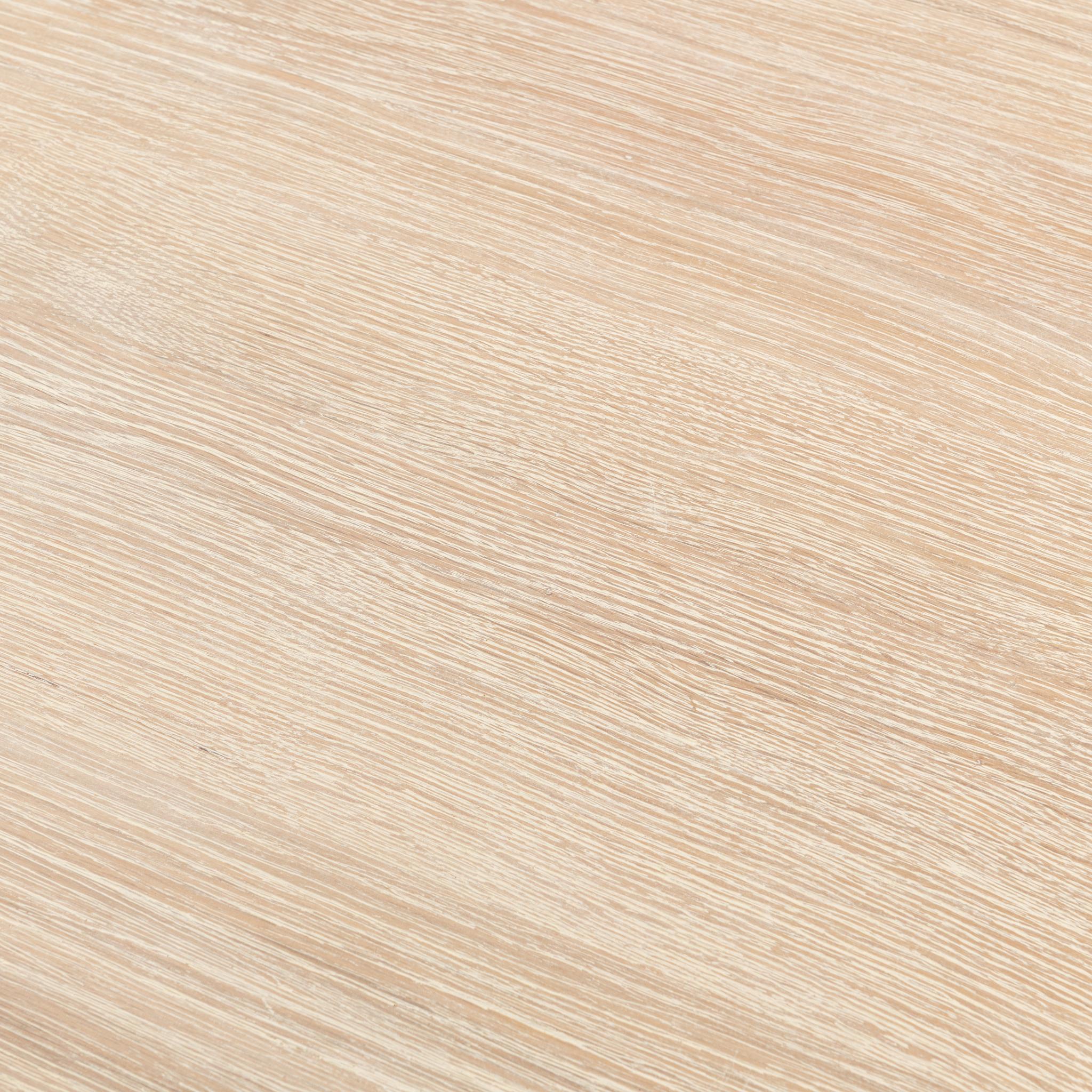 Vander End Table - Cream Washed