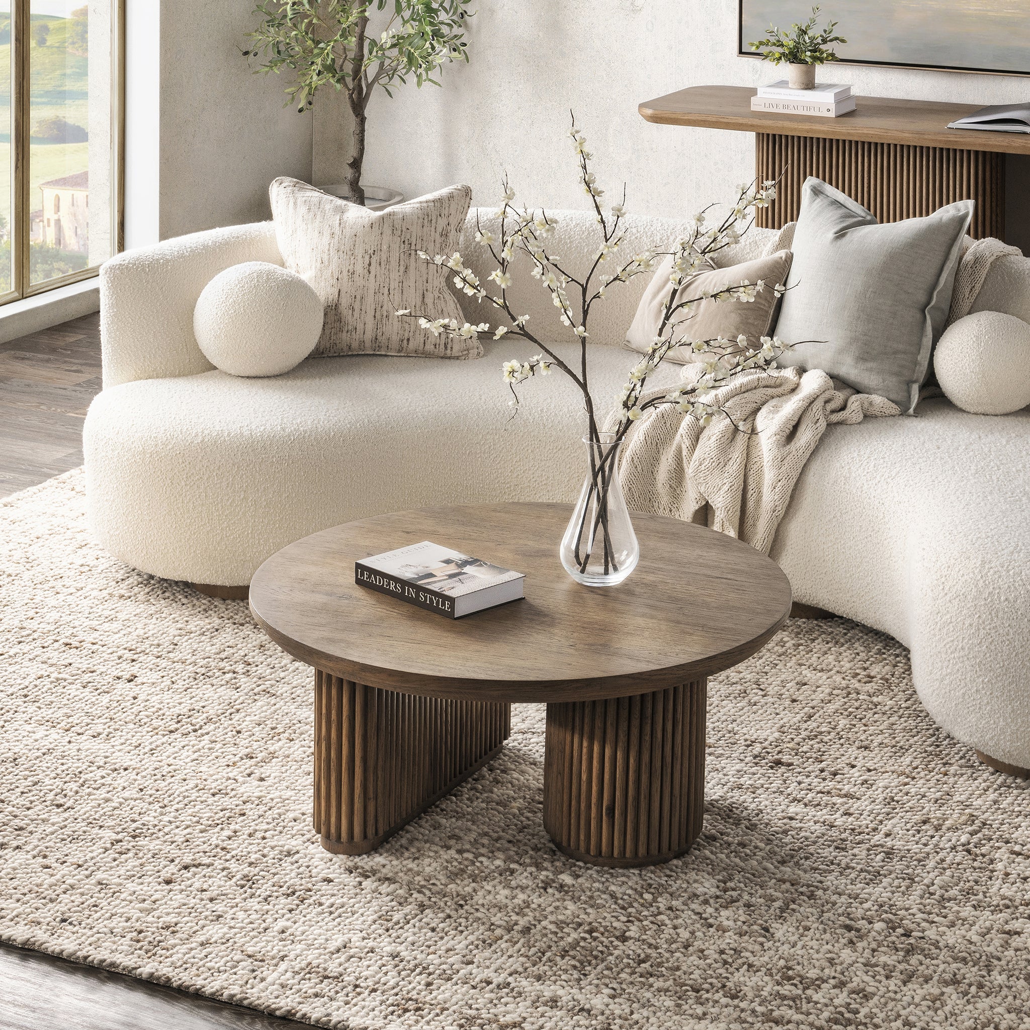 Vander Coffee Table - Tawny Brown