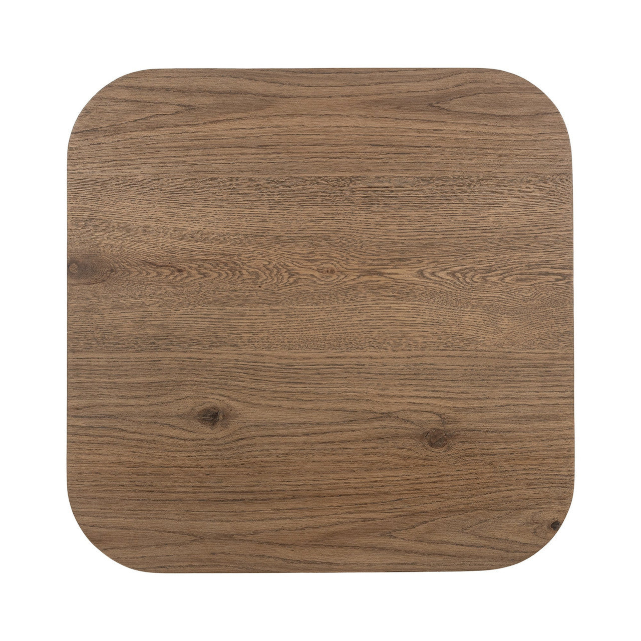 Travelle Brown Oak Wood Square End Table 26"