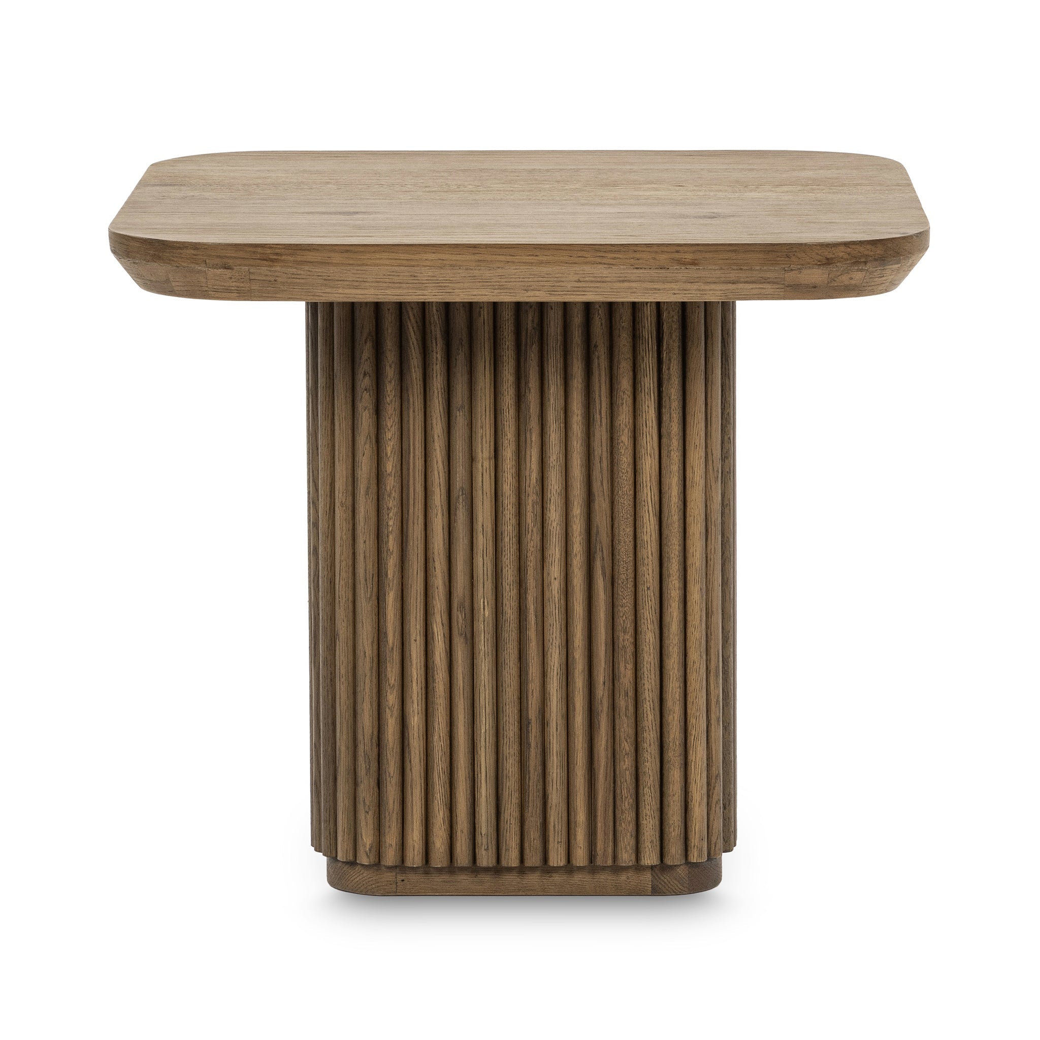 Vander End Table - Cream Washed