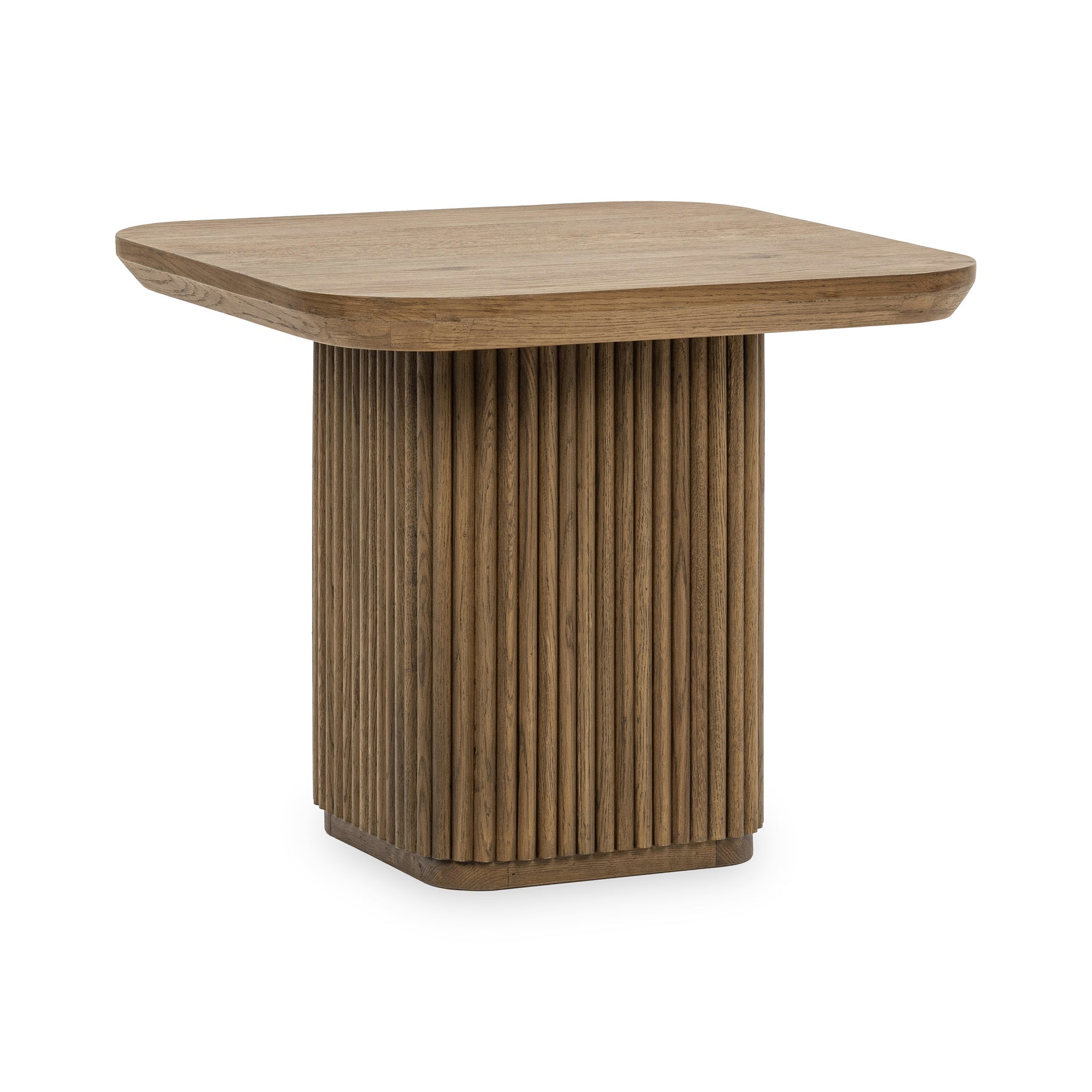 Vander End Table - Cream Washed