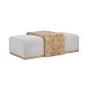 Kenan Rectangle Ottoman Coffee Table
