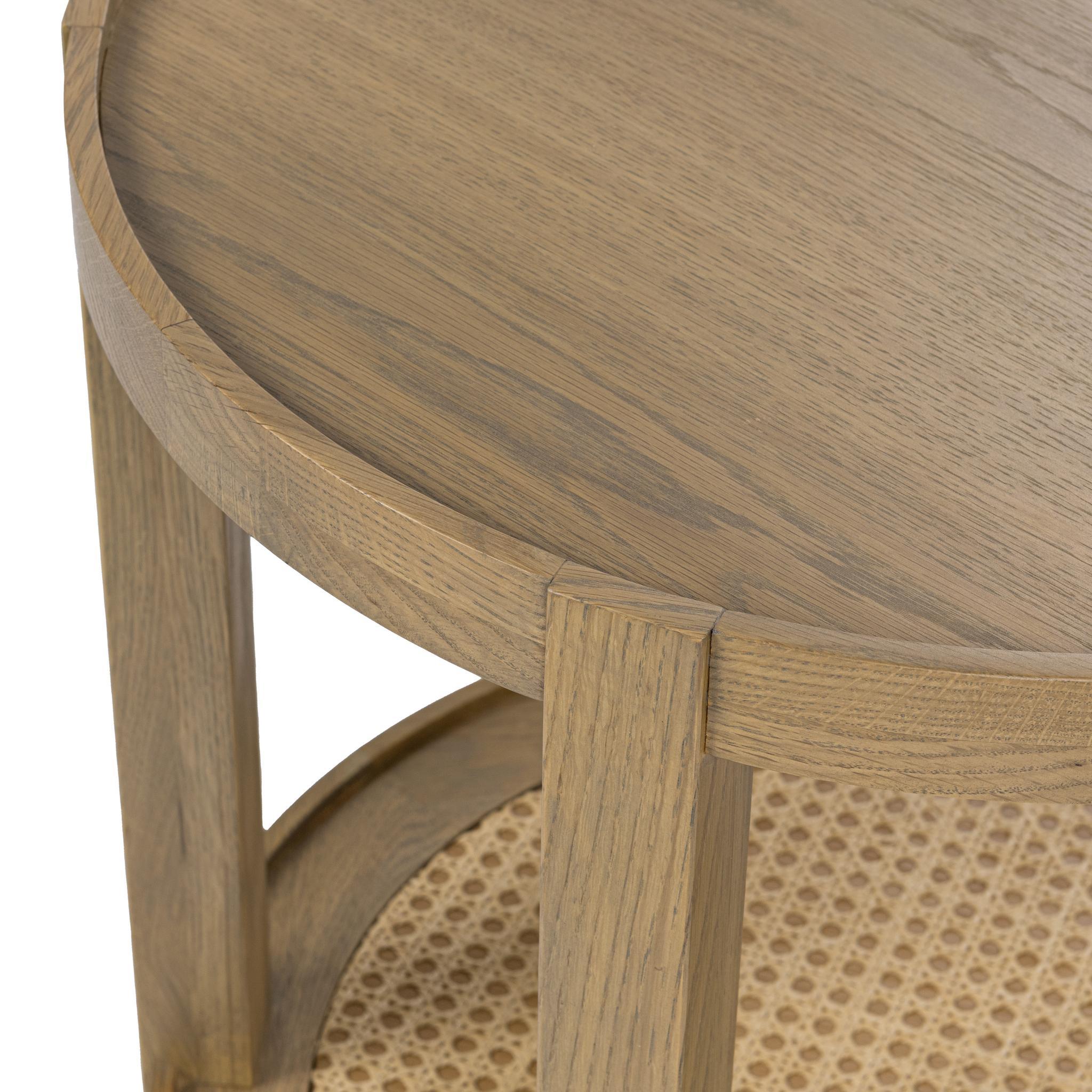 Devin End Table - Khaki Mist