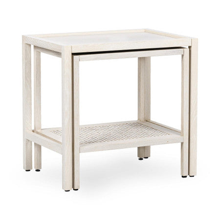 Devin Solid Wood Nesting Accent Tables - 51031781