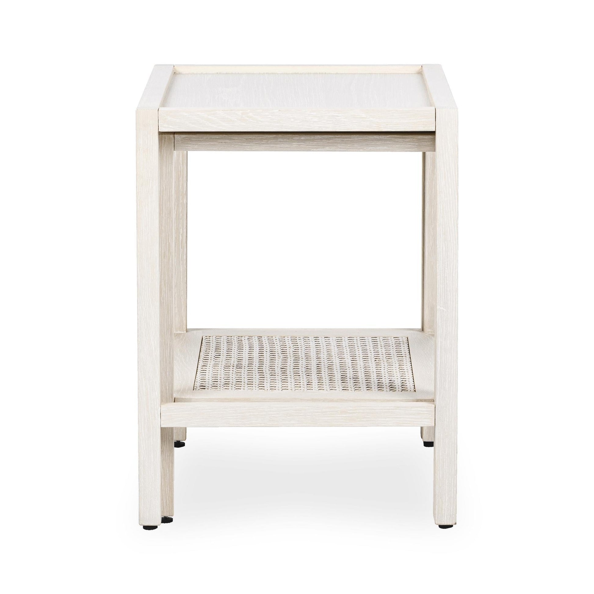 Devin Nesting Accent Tables - Milk White