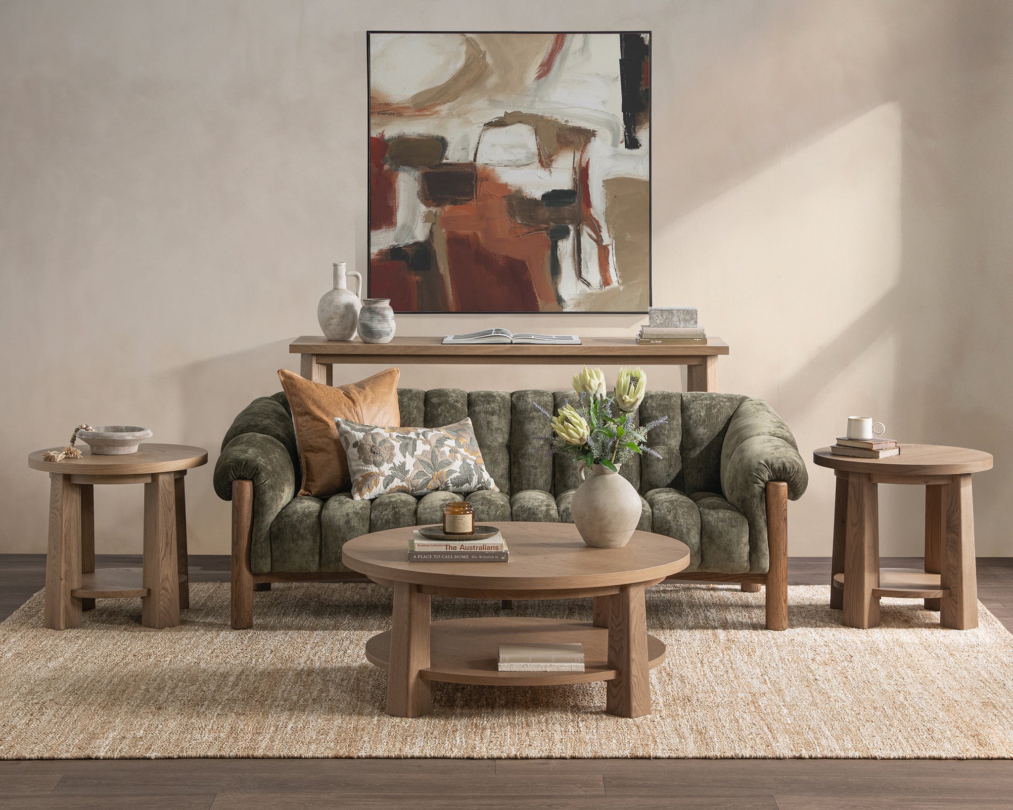 Kenzie Coffee Table - Amber Toast