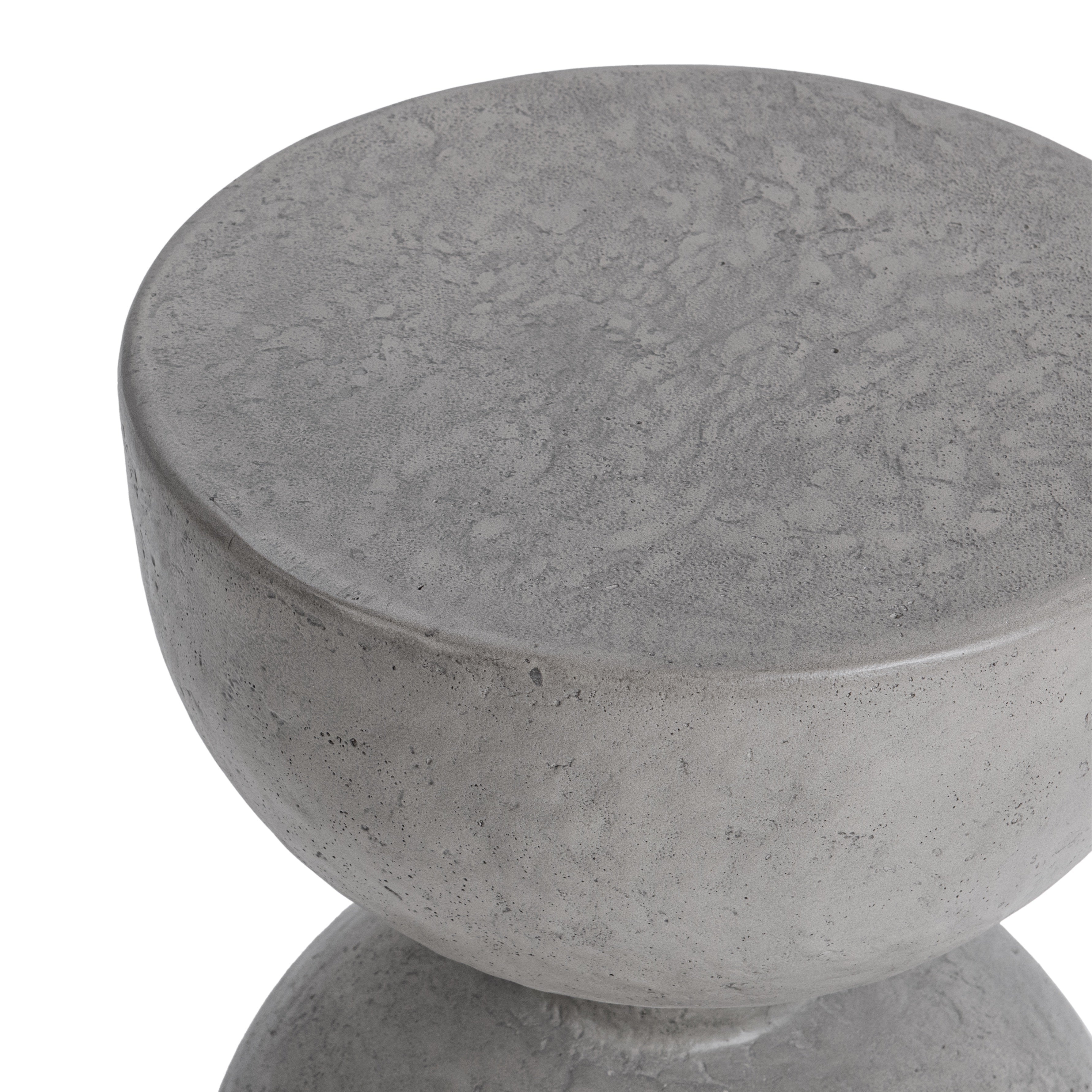 Adna Outdoor Accent Table - Athena Gray