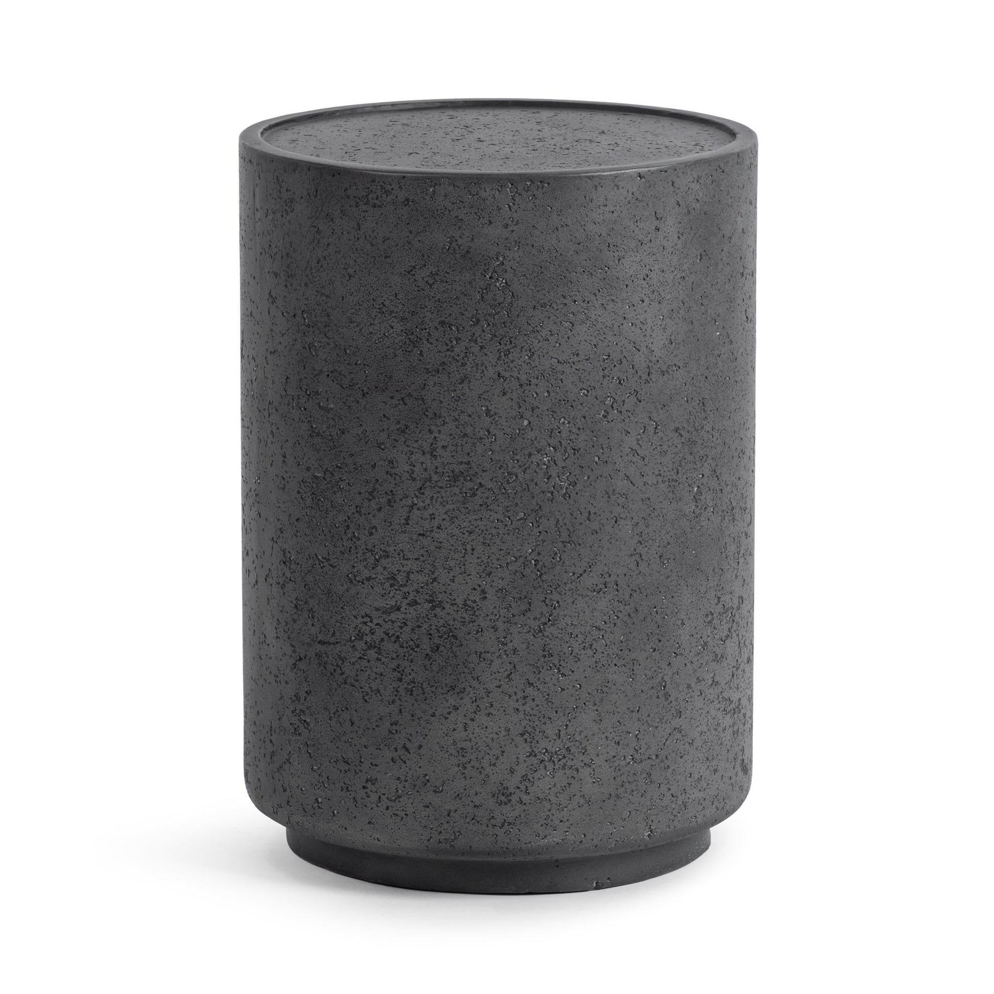 Darsa Outdoor Accent Table - Dark Gray